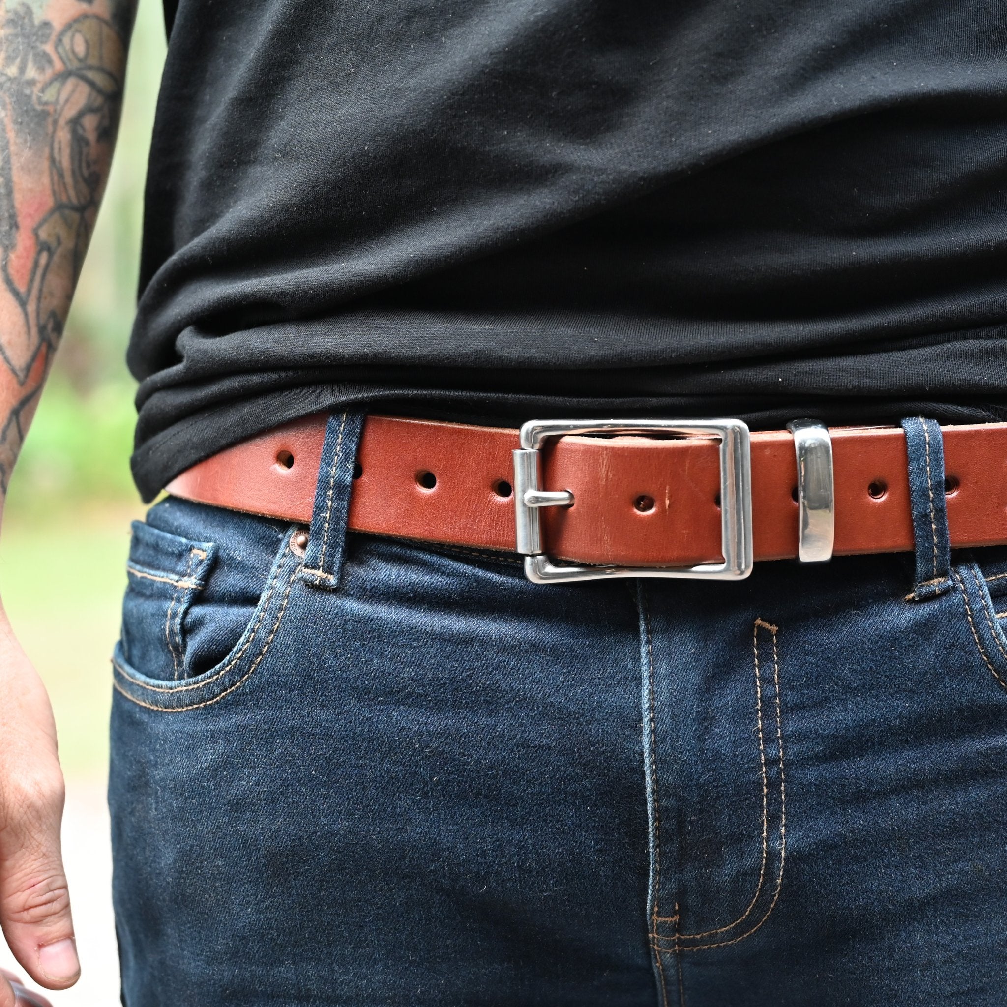 Men's Leather Belt