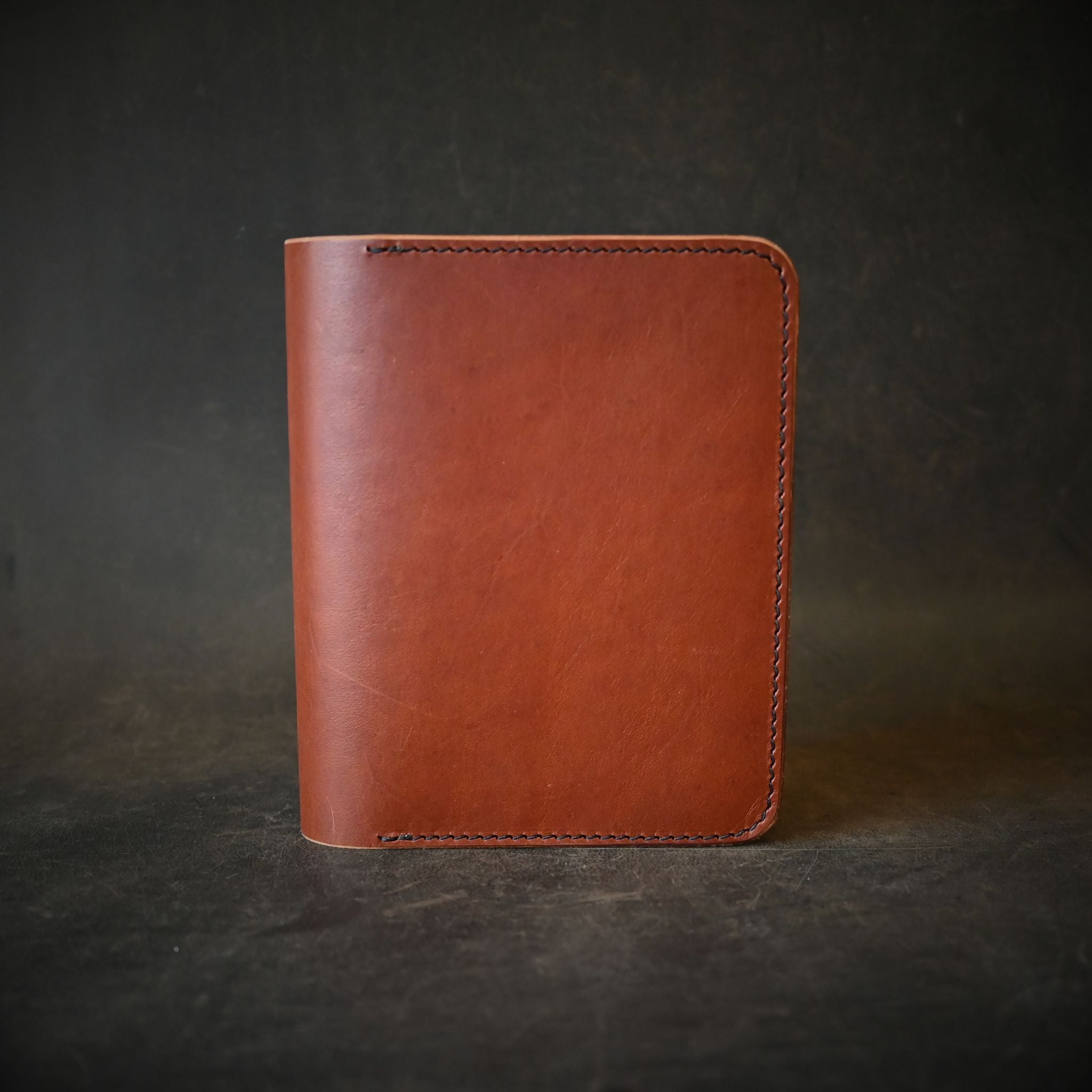 A6 Leather Notebook Cover Whiskey