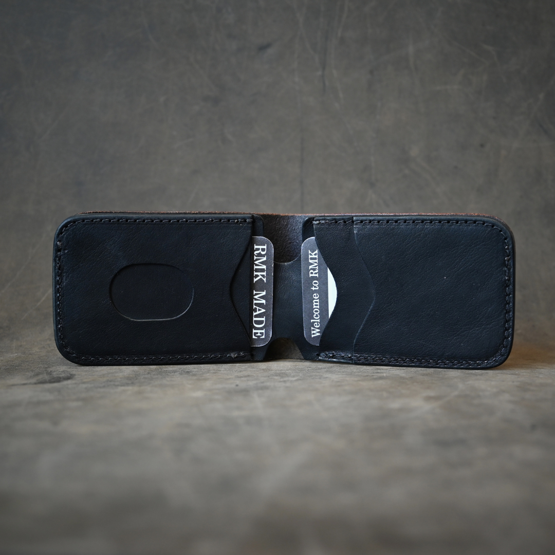 Bad Mofo Minimalist Bifold Wallet Dark Brown