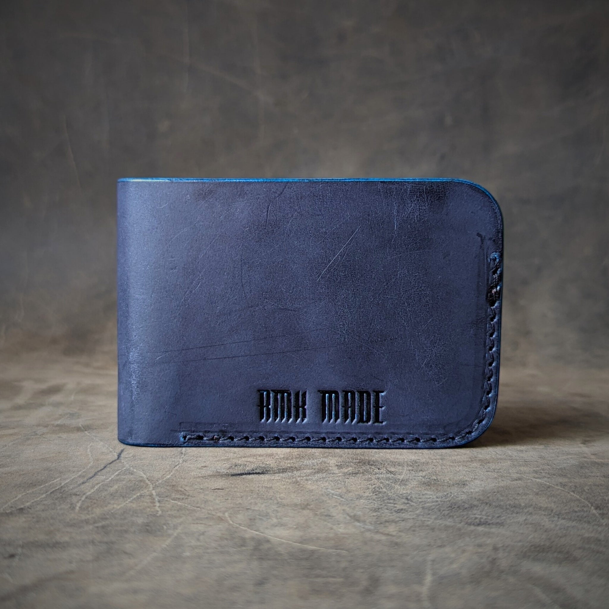 Bifold 2.0 Leather Wallet - Classic Blue Ghost
