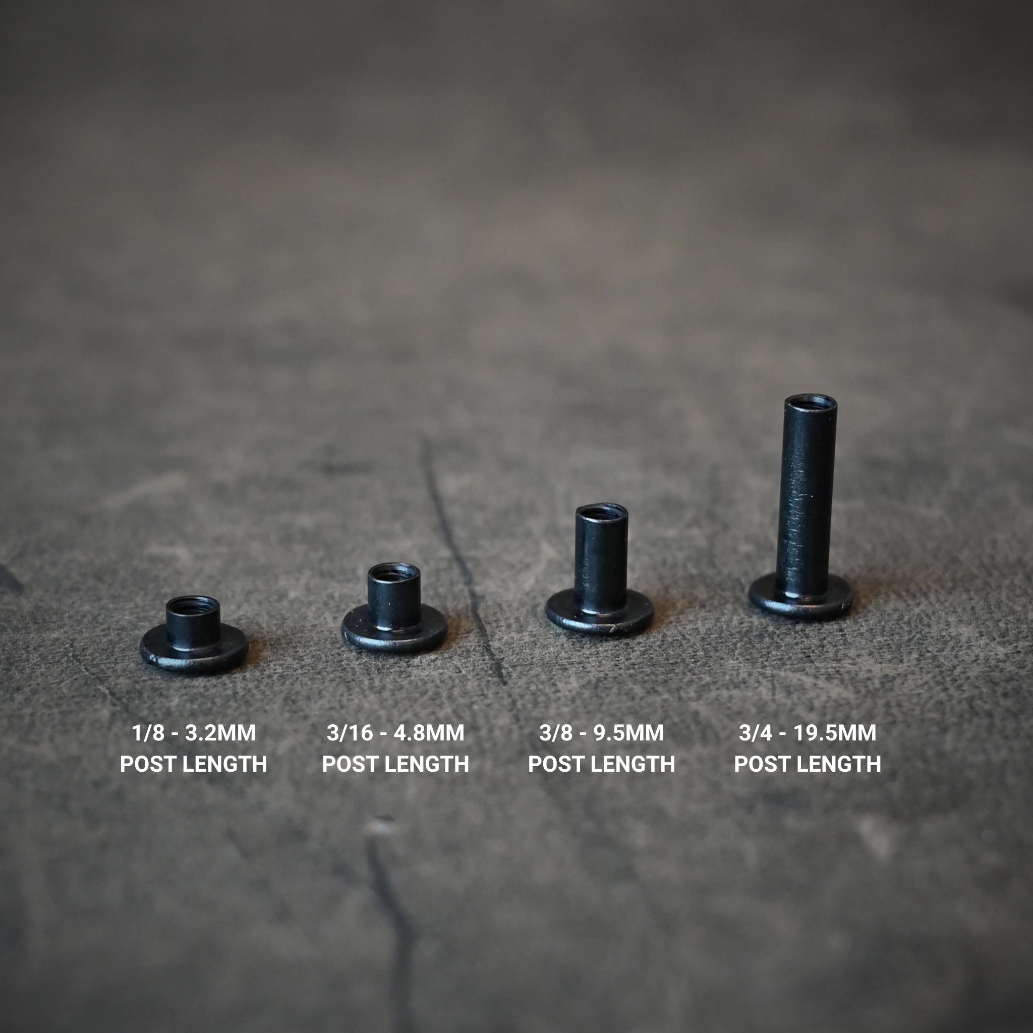 Black Oxide Chicago Screws