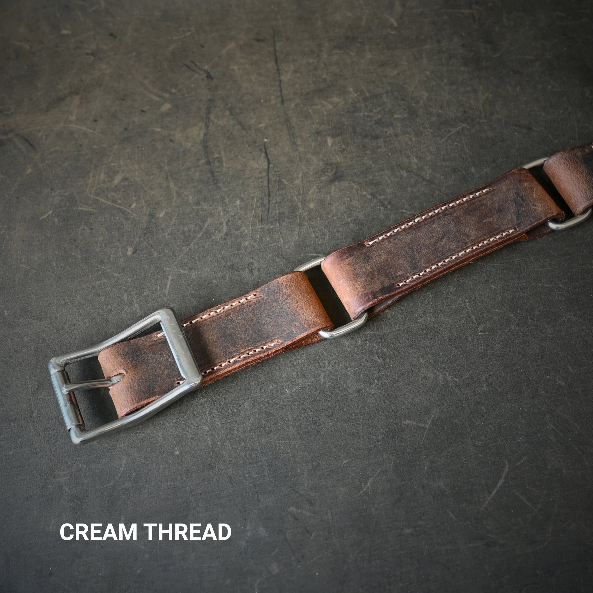 Buffalo Leather Hobble Belt