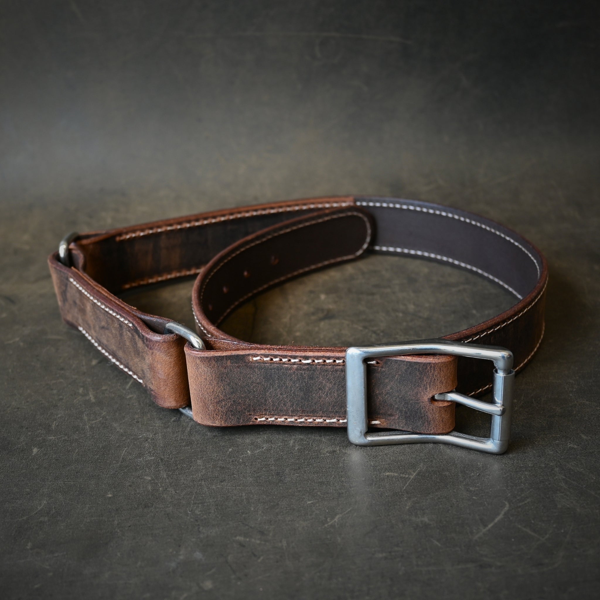 Buffalo Leather Hobble Belt