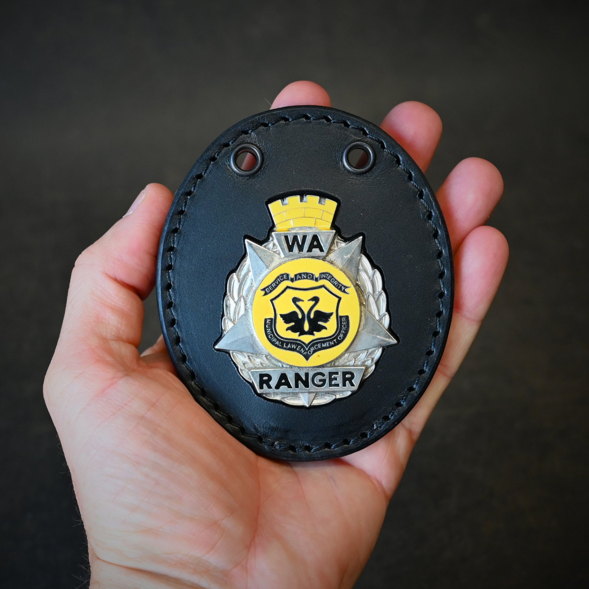 Clipped Badge Holsters