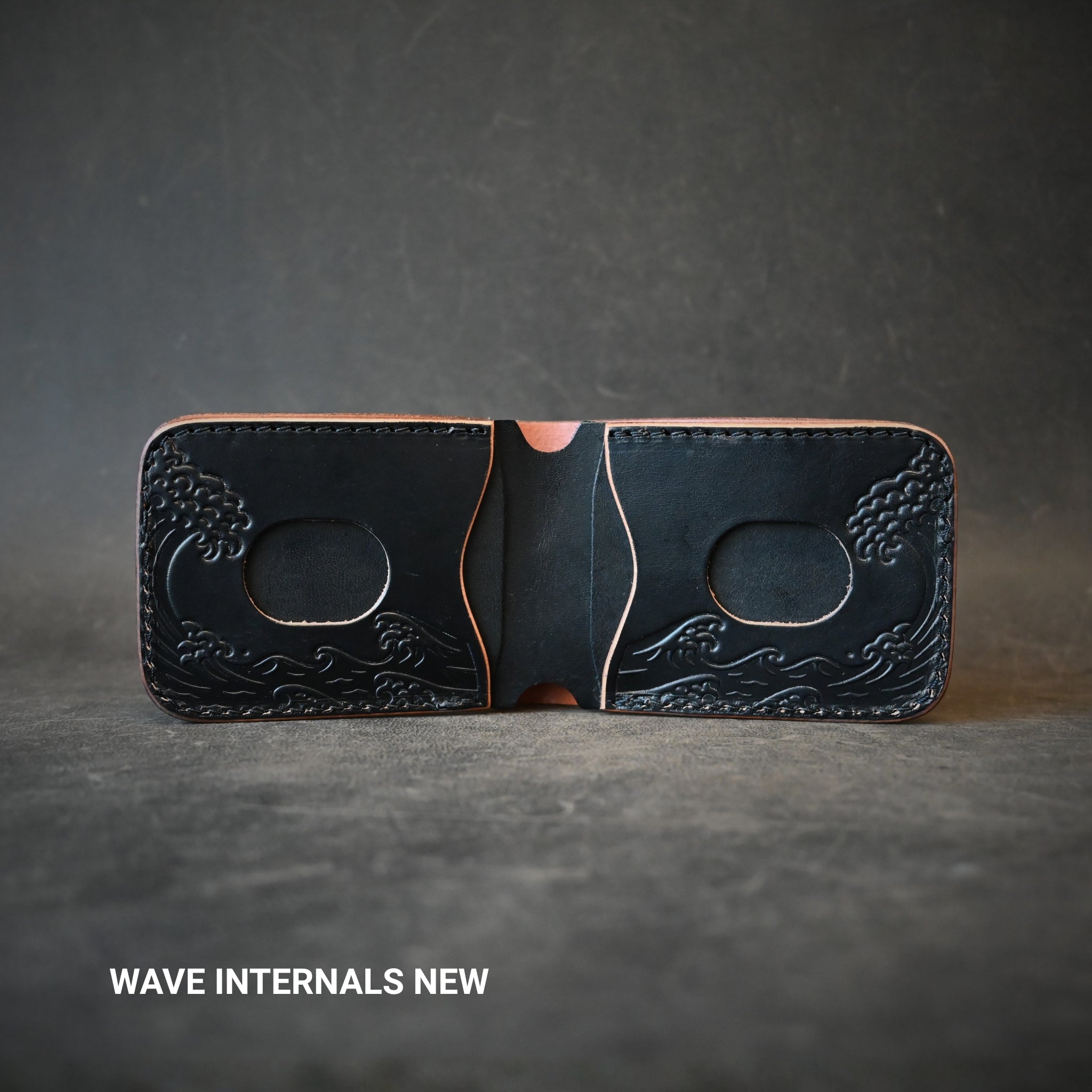 Ghost Leather Octopus Themed Bifold 2.0 Wallet