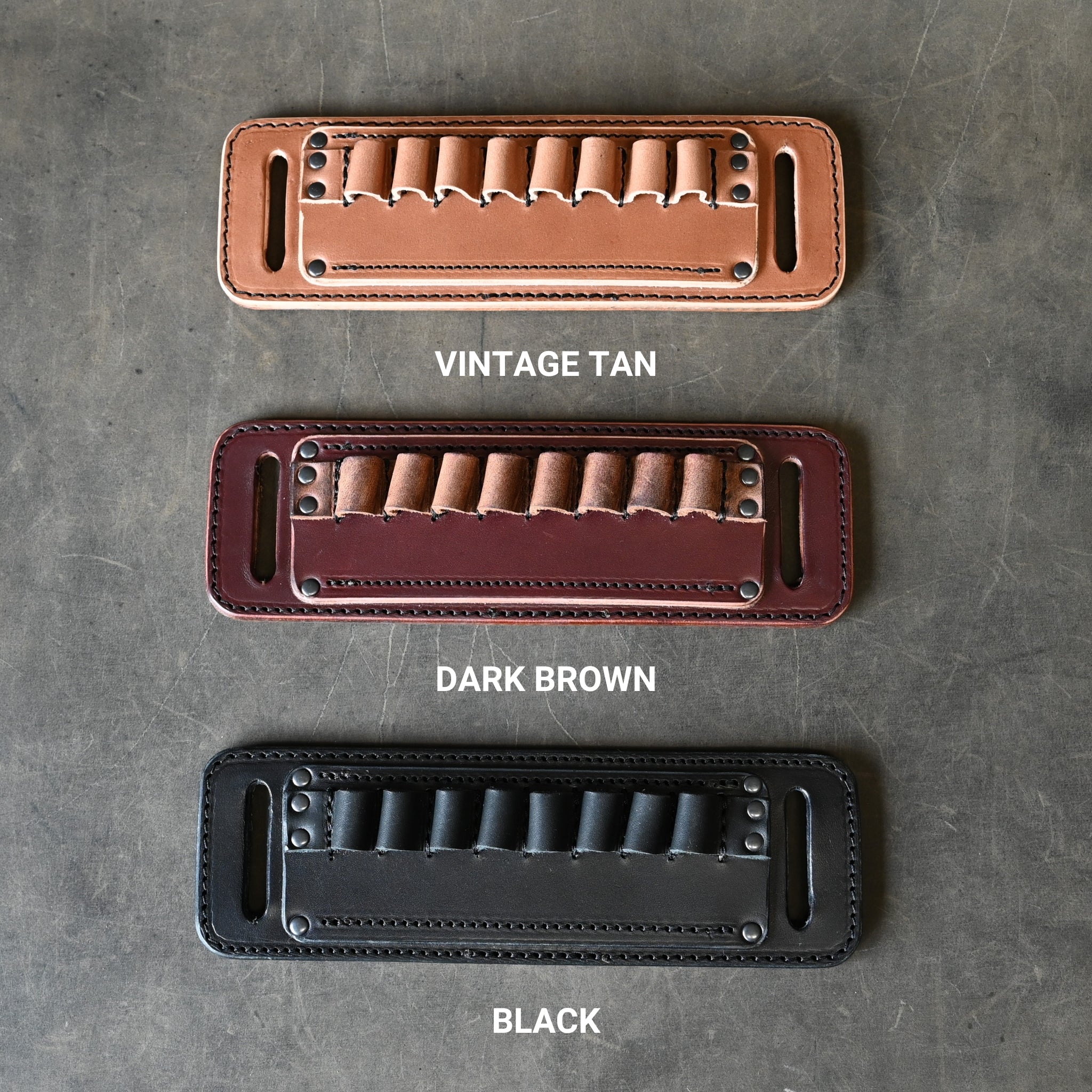 Leather Ammo Belt Slide
