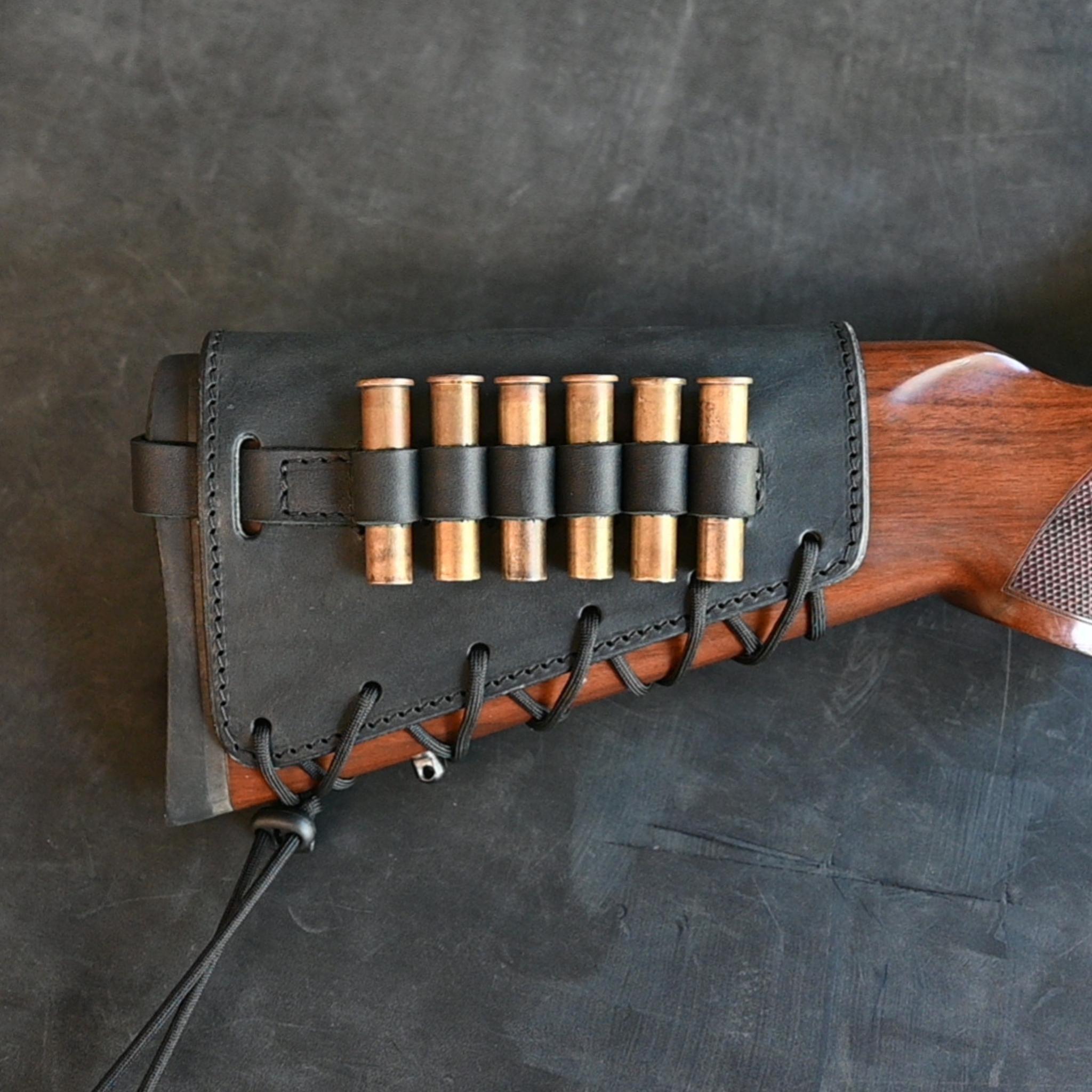 Leather Rifle Butt Stock Wrap