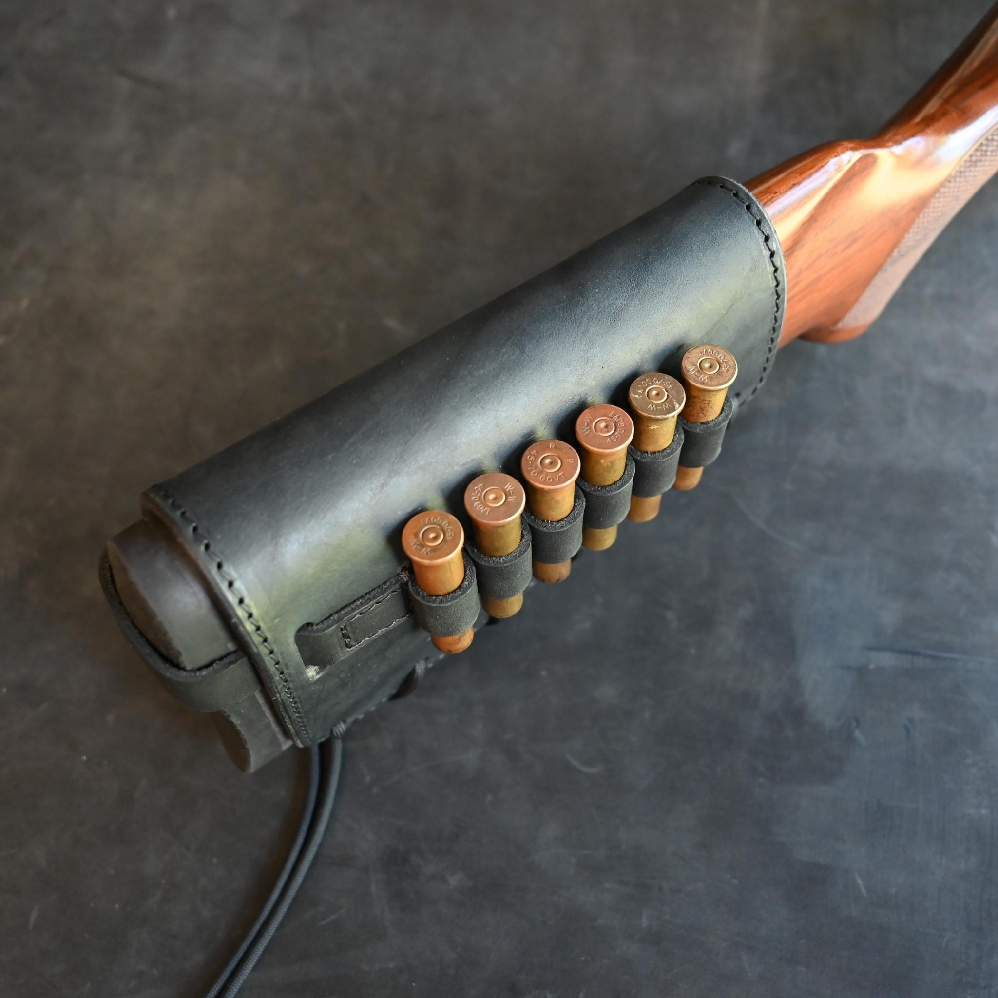 Leather Rifle Butt Stock Wrap