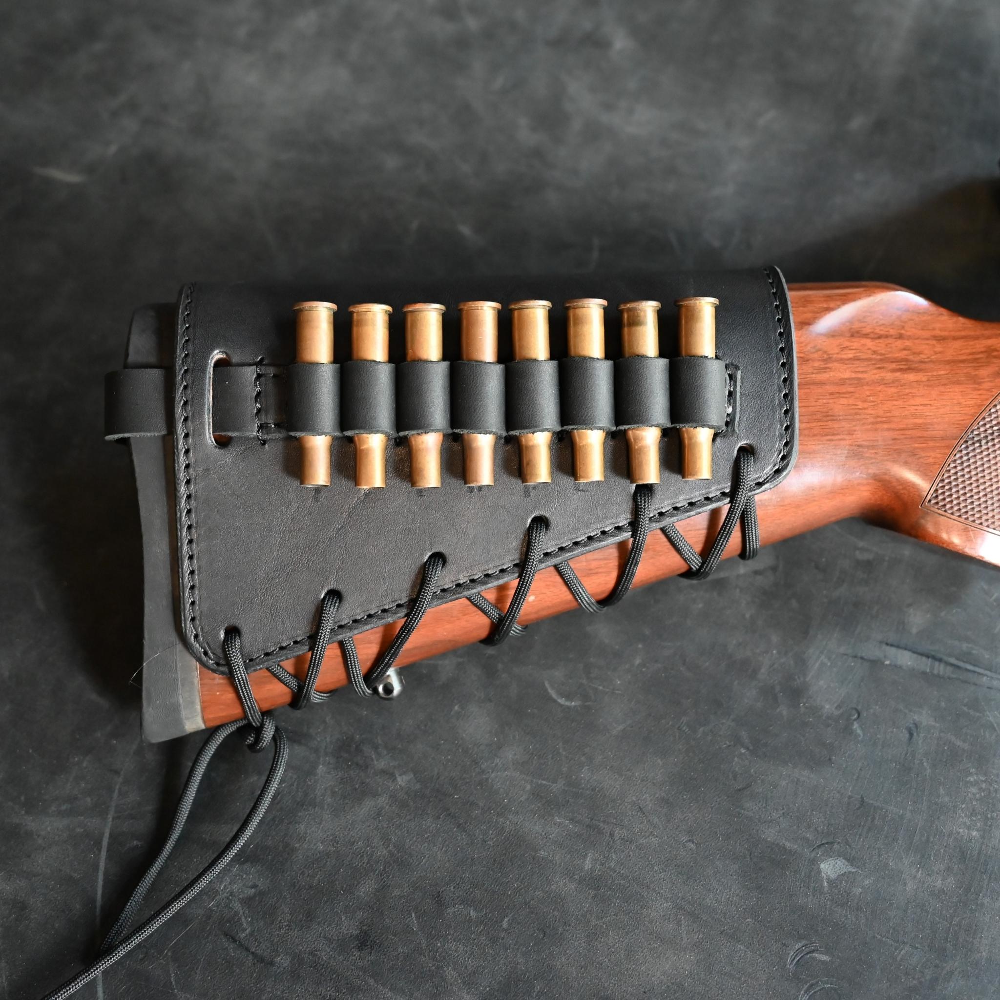 Leather Rifle Butt Stock Wrap
