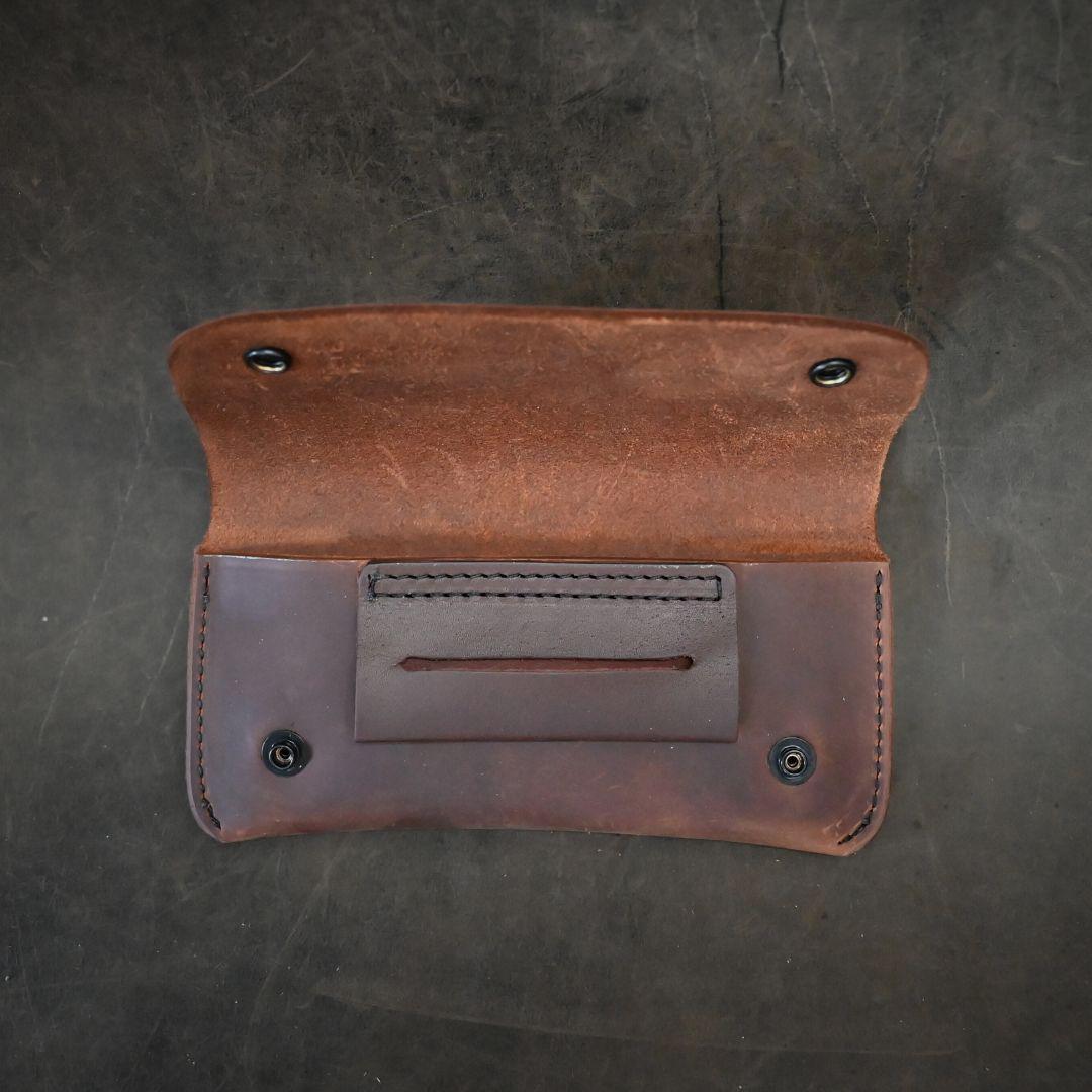 Leather Tobacco Pouch Cognac Columbia