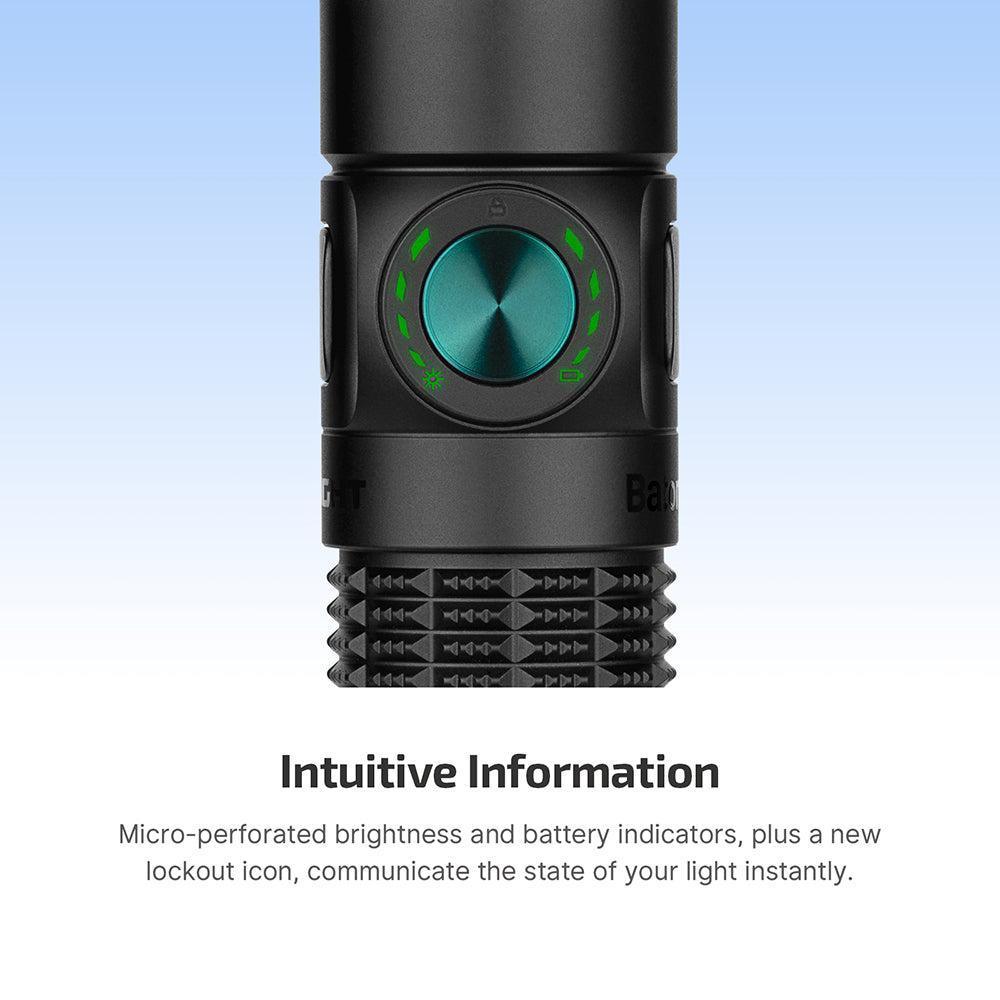 Olight Baton 4 Pro: Dual Switch High Lumen Compact EDC Flashlight
