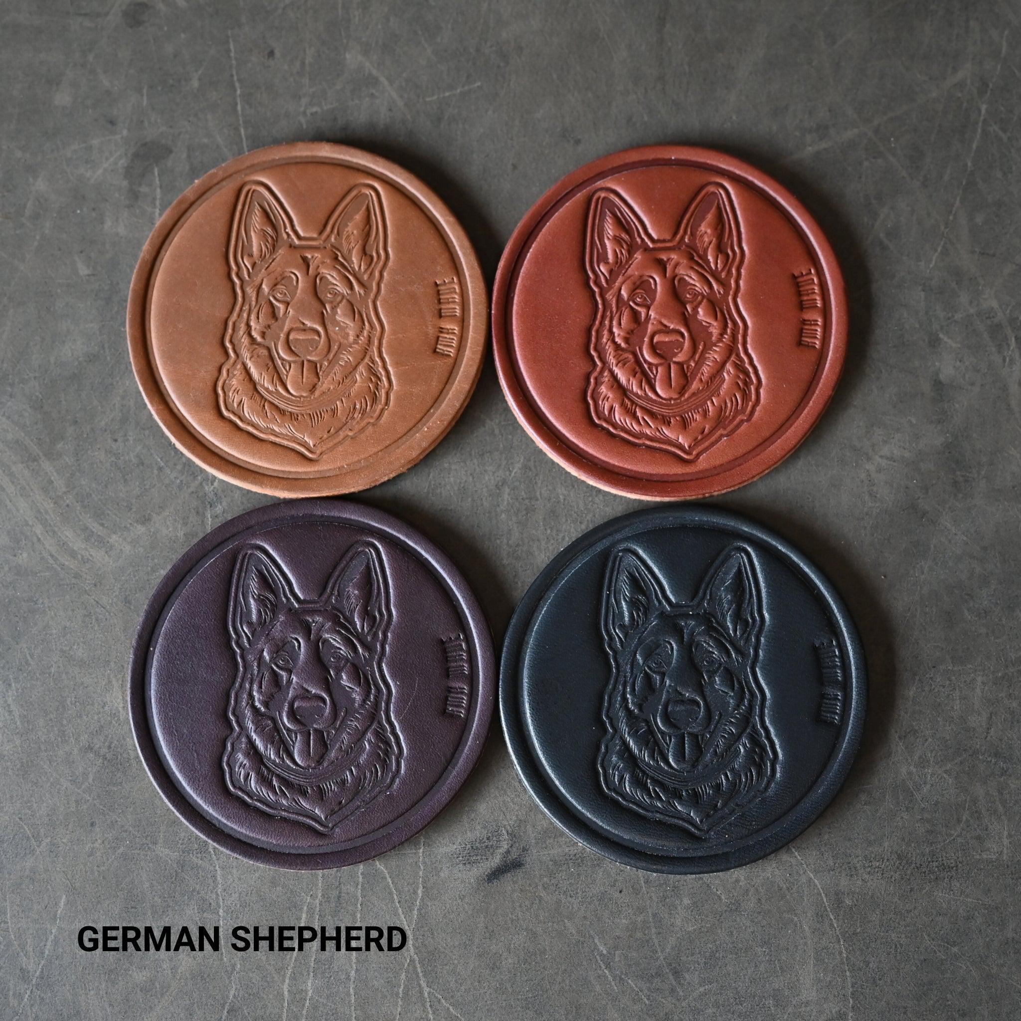Pawsome Leather Coasters