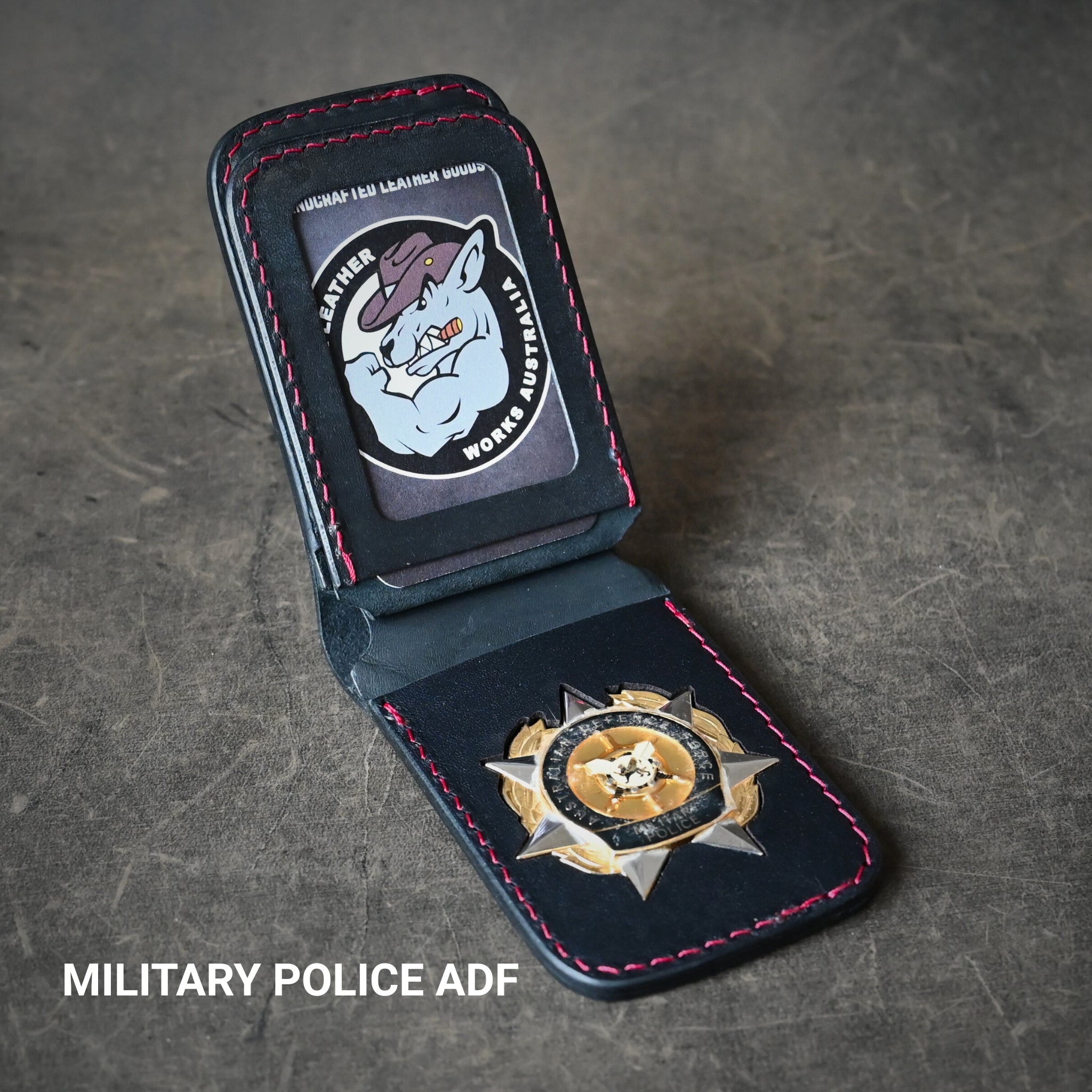 Police Deluxe Leather Badge Wallets