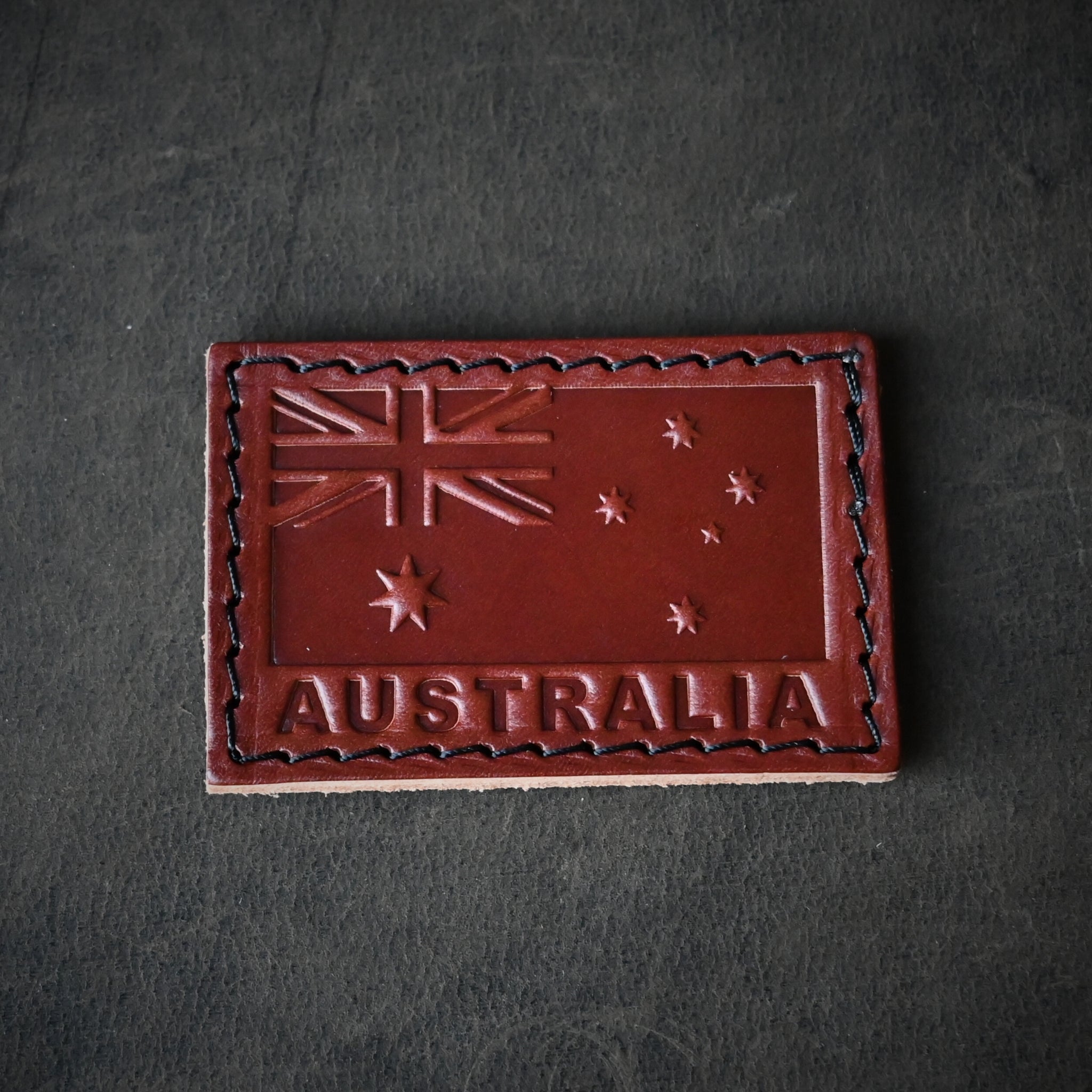 RMK Australian National Flag Leather Patch