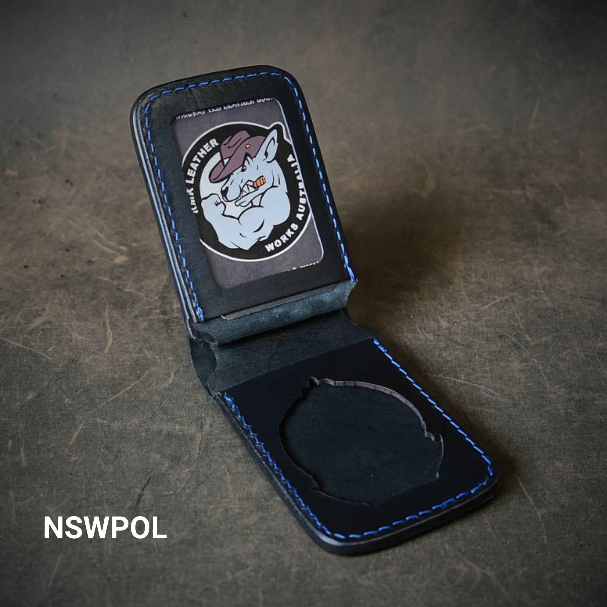 RMK Deluxe Leather Badge Wallets