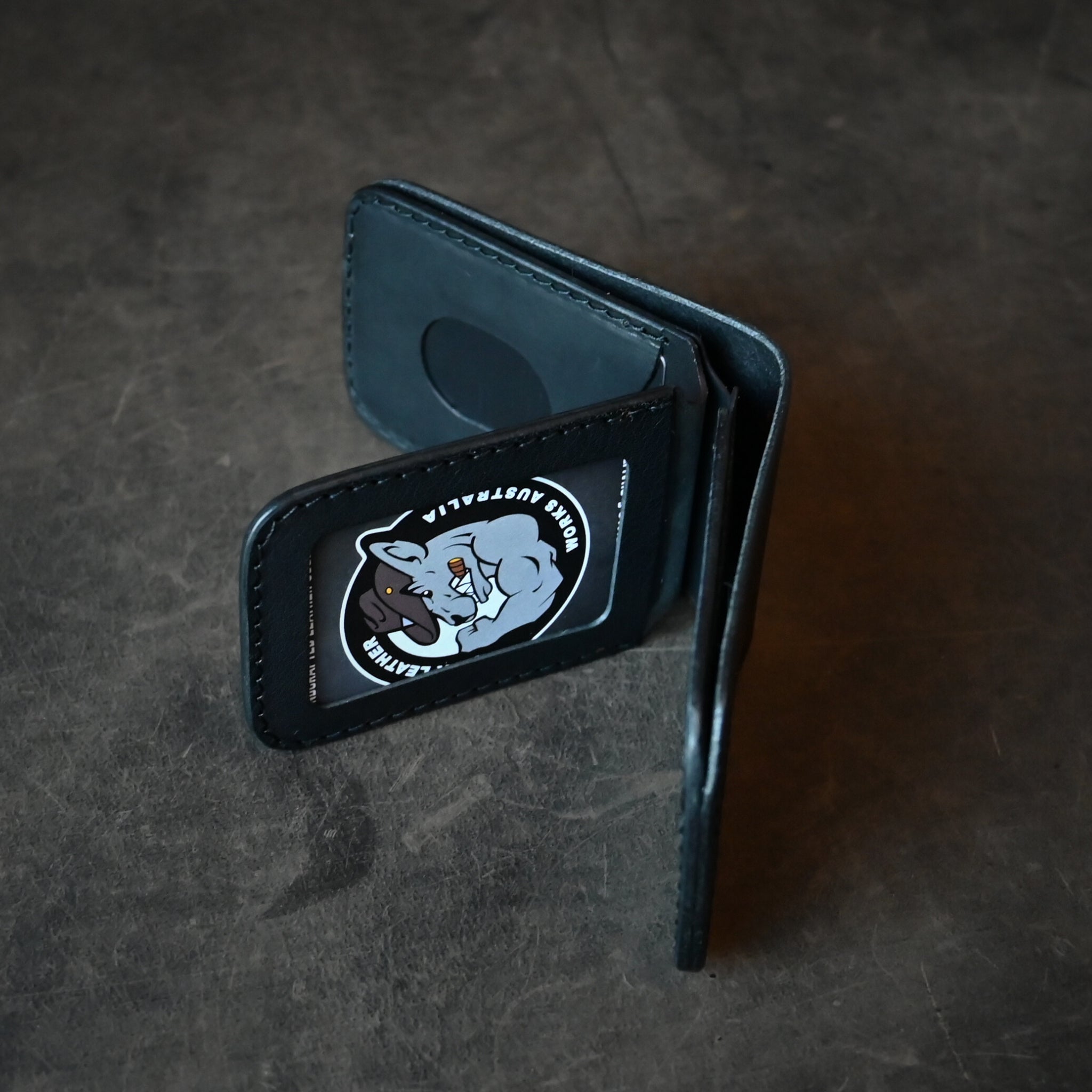 Police Deluxe Leather Badge Wallets