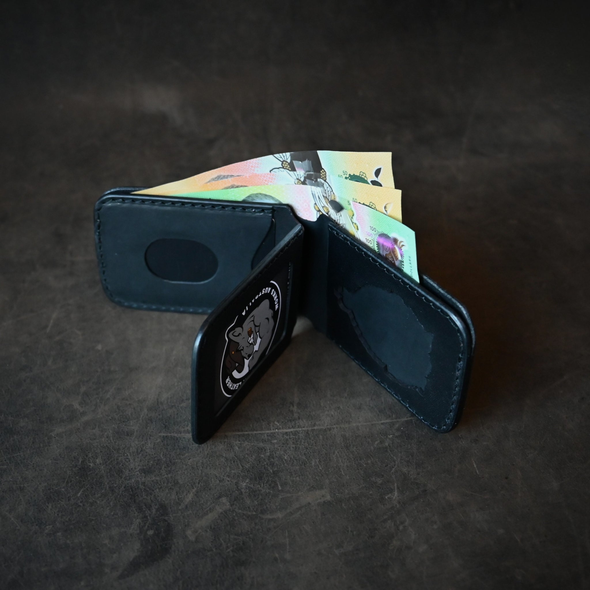 Police Deluxe Leather Badge Wallets