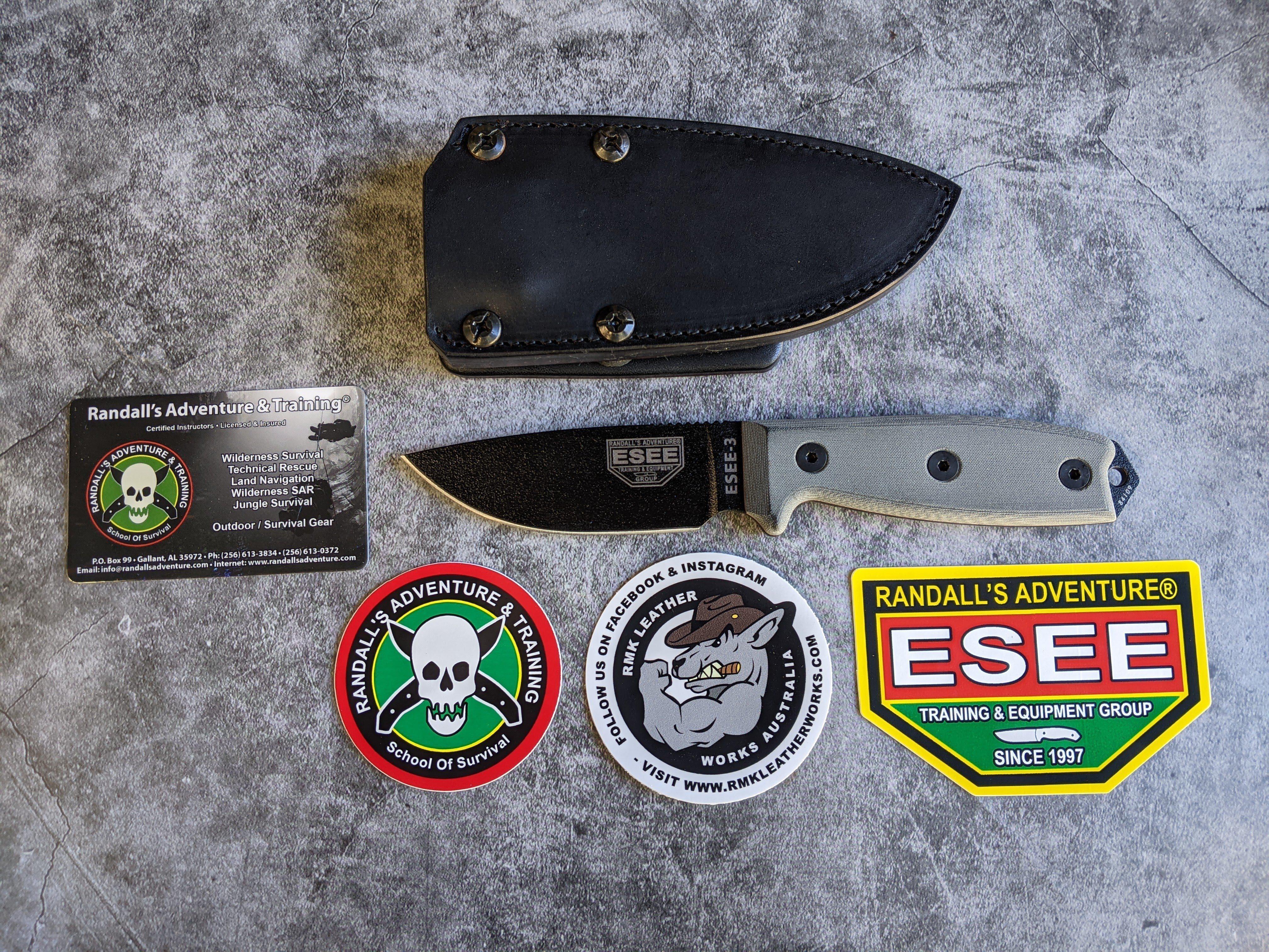 RMK Esee 3 Bundle - Black