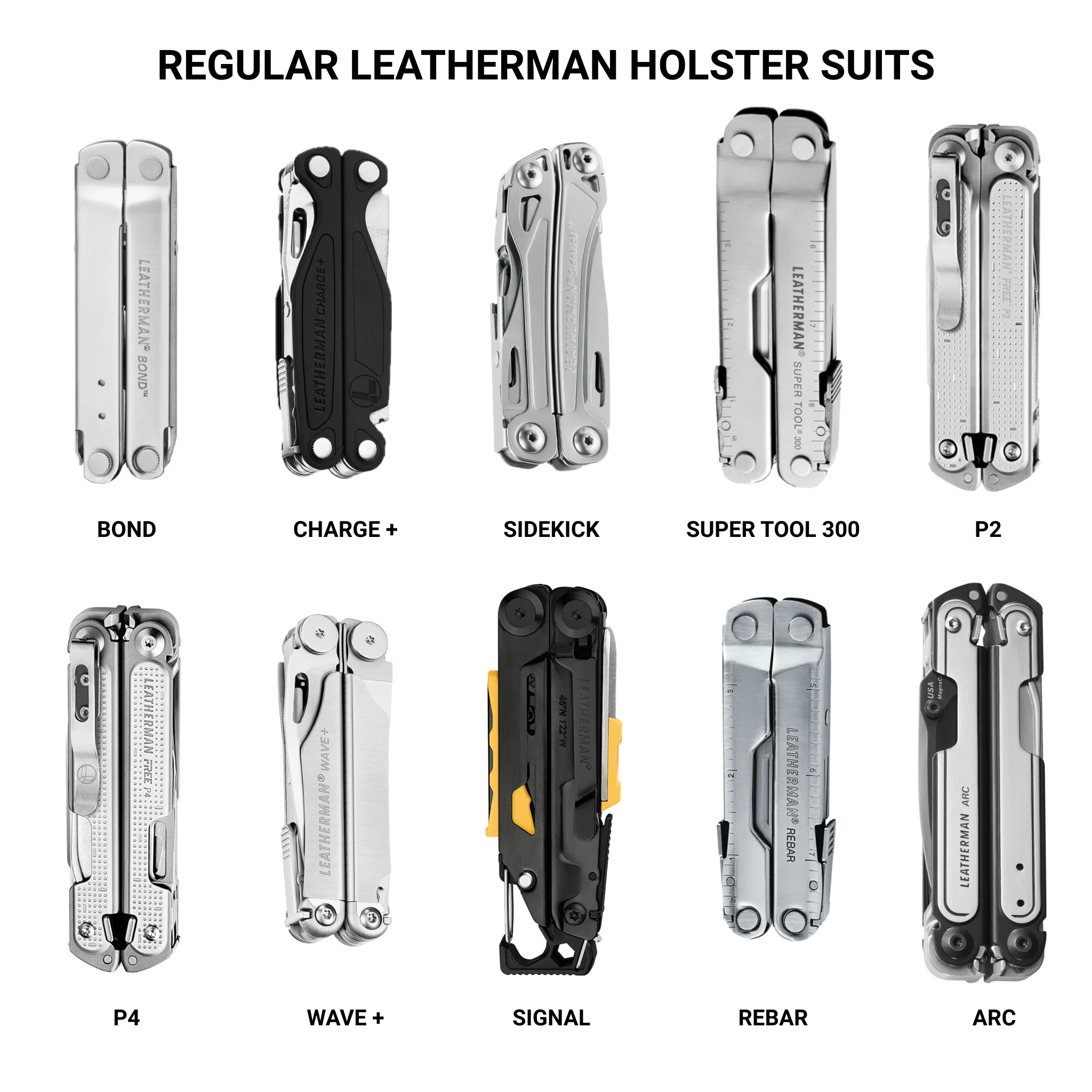 RMK Horizontal Carry Leatherman Holster