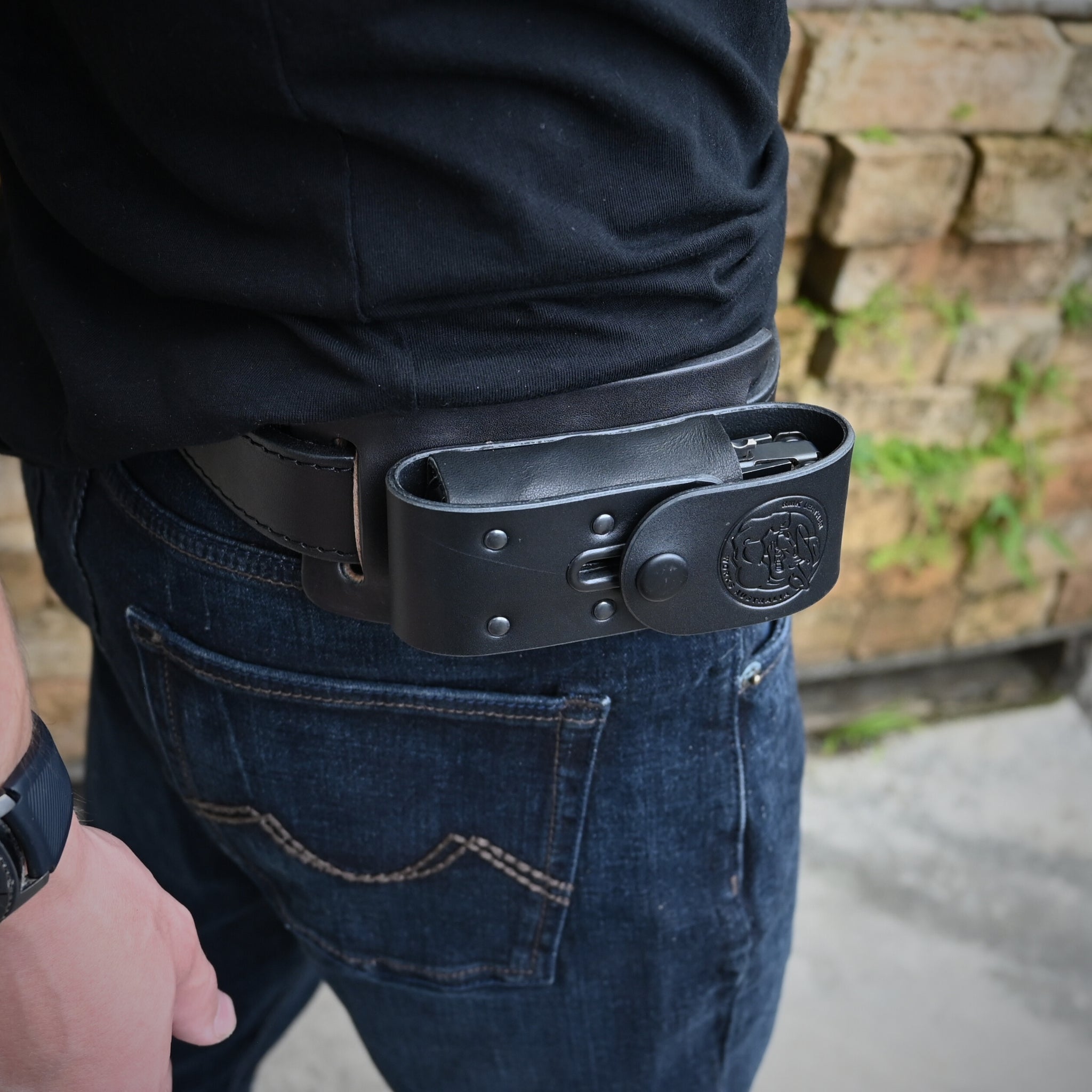 RMK Horizontal Carry Leatherman Holster