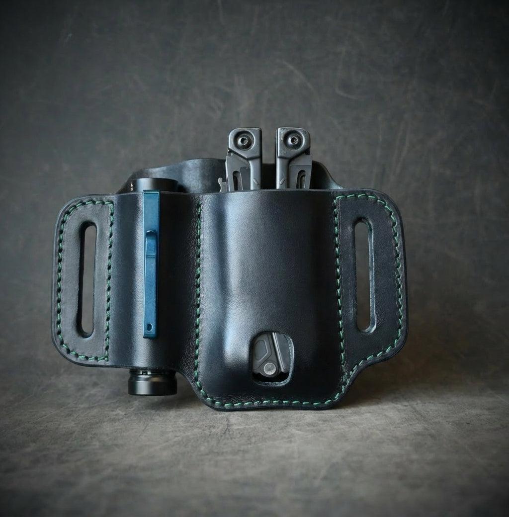 RMK Large Duo EDC Pancake Holster Black & Green