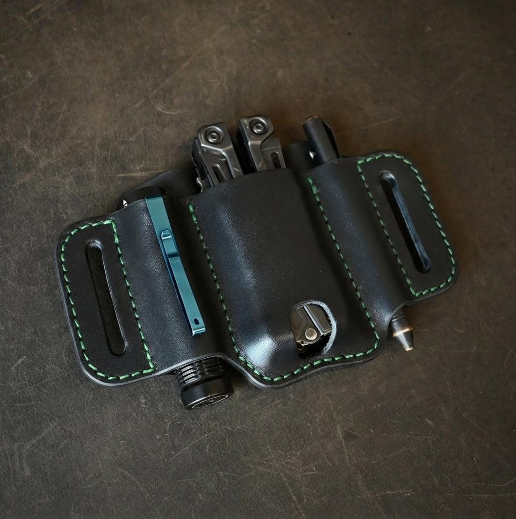 RMK Large Trio EDC Pancake Holster Black & Green