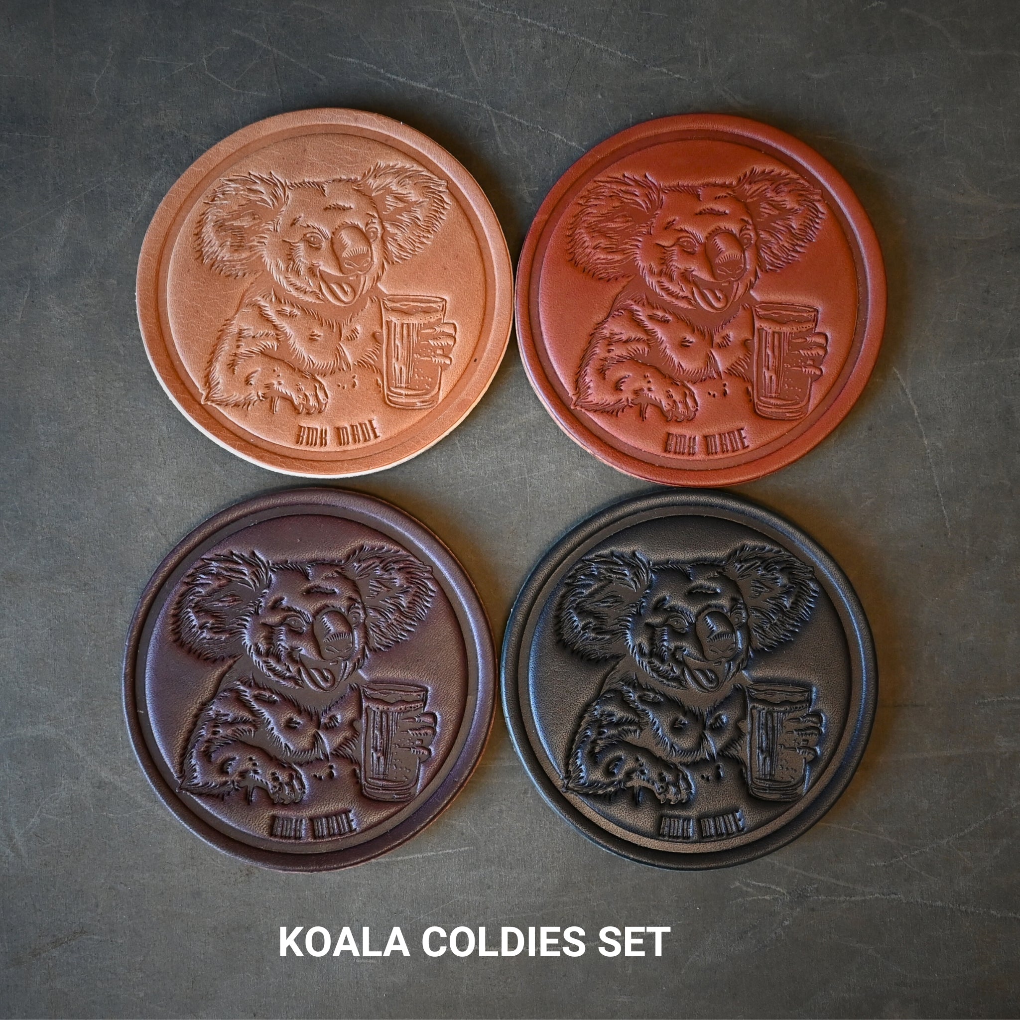 RMK Leather Coasters