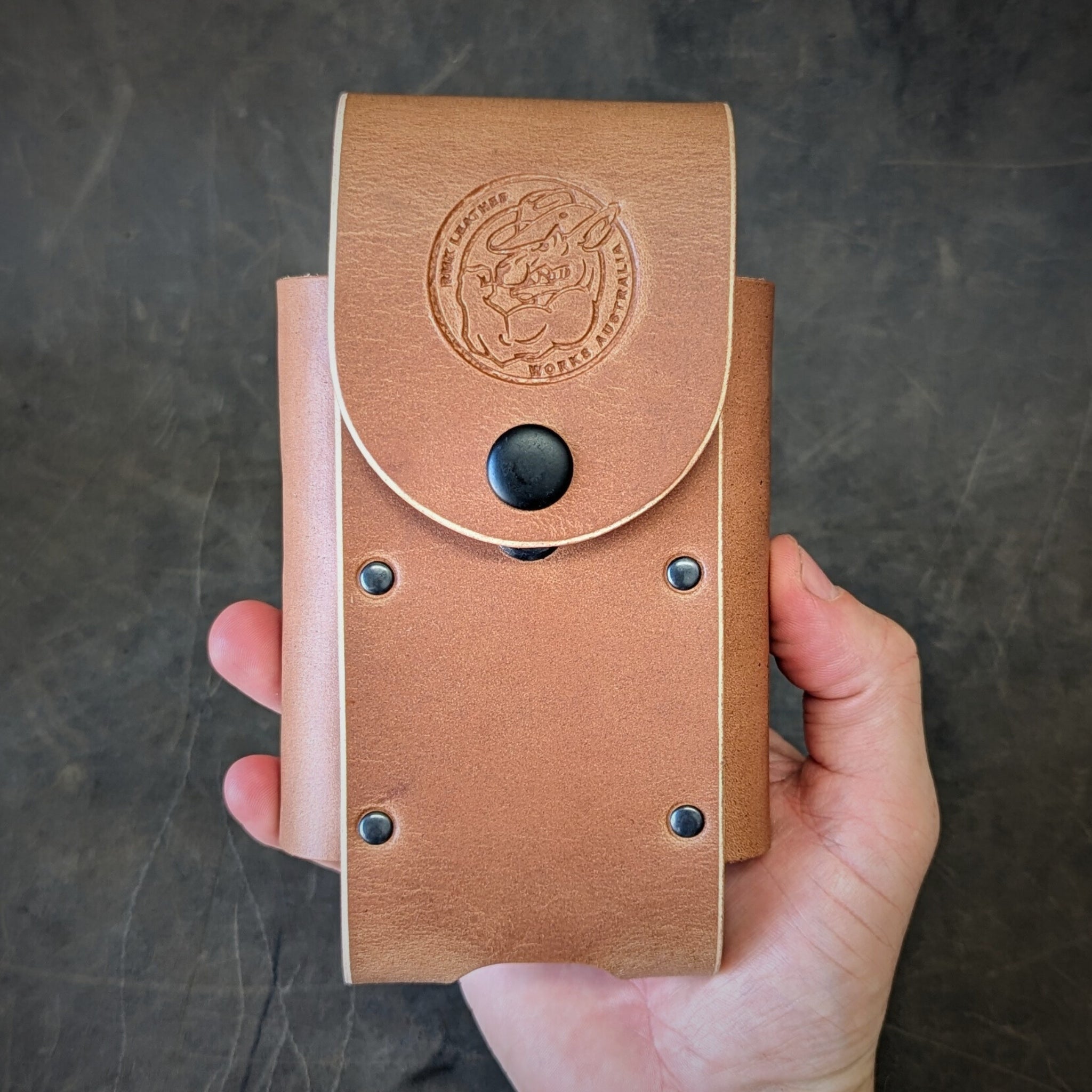 RMK Leather Phone Pouch