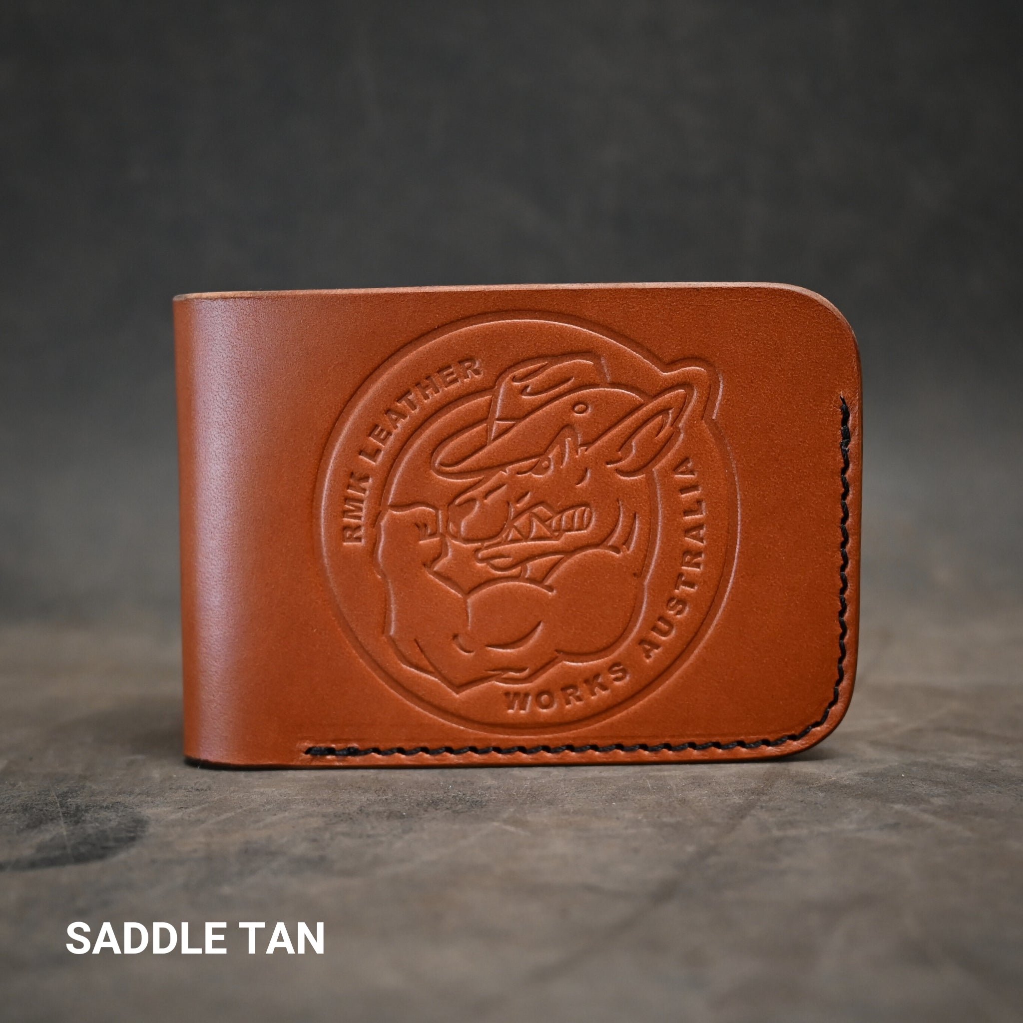 RMK Logo Themed Bifold 2.0 Leather Wallet