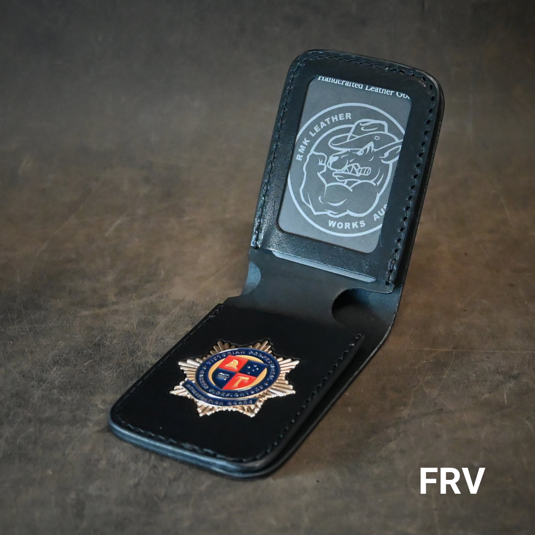 RMK Standard Leather Badge Wallets