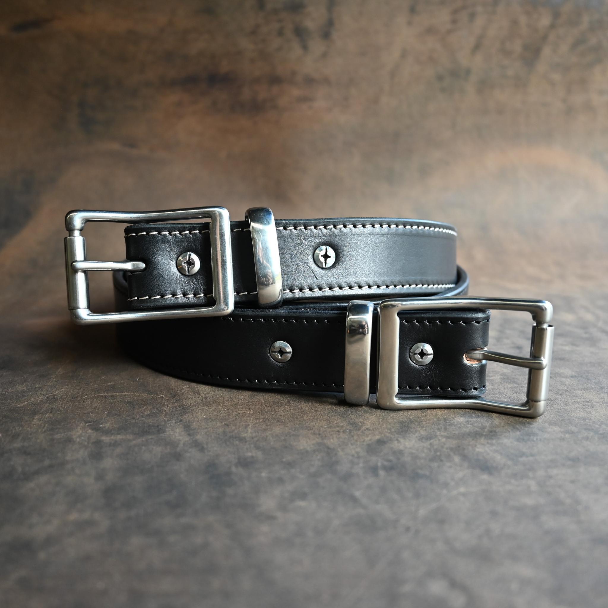 RMK Stitched Leather Belts