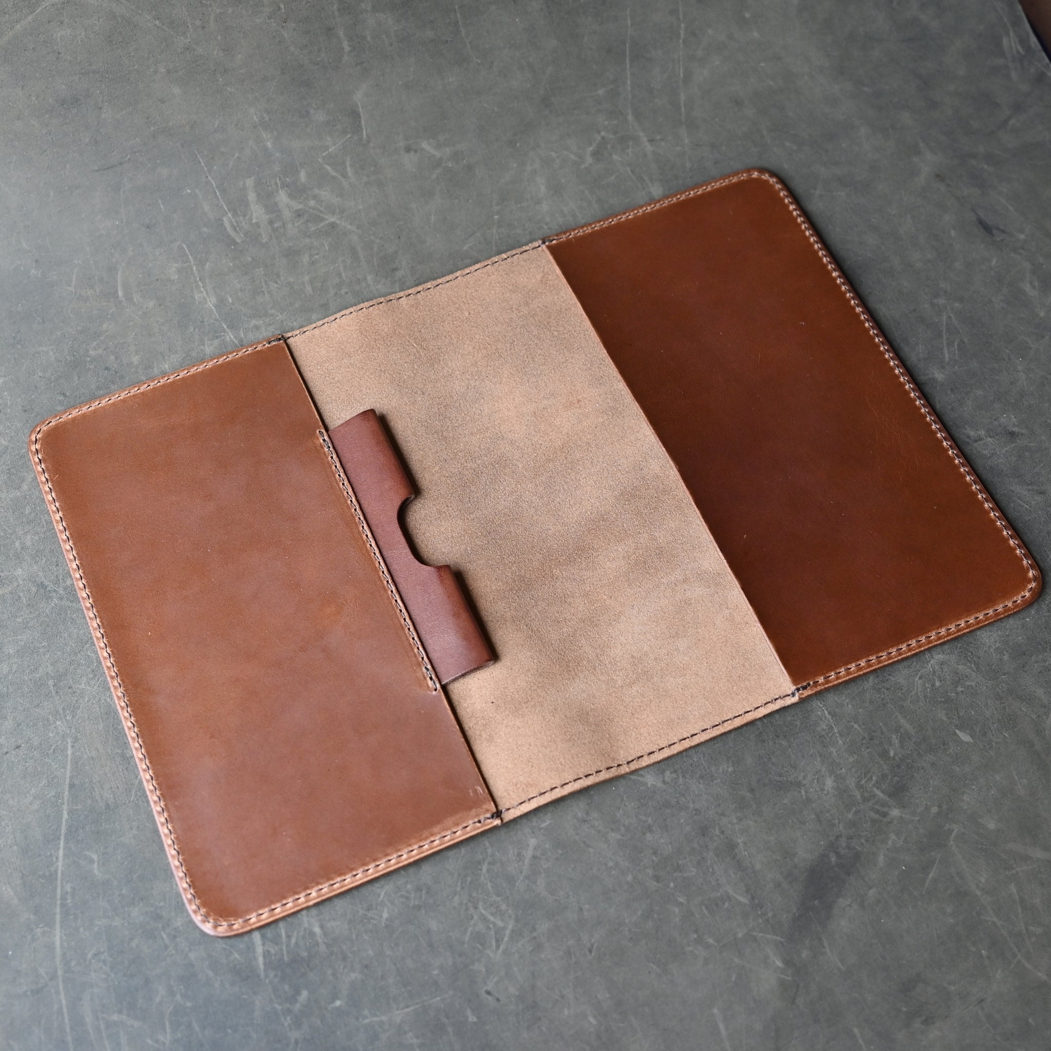 Ready To Ship! A5 Horween Leather Notebook Cover