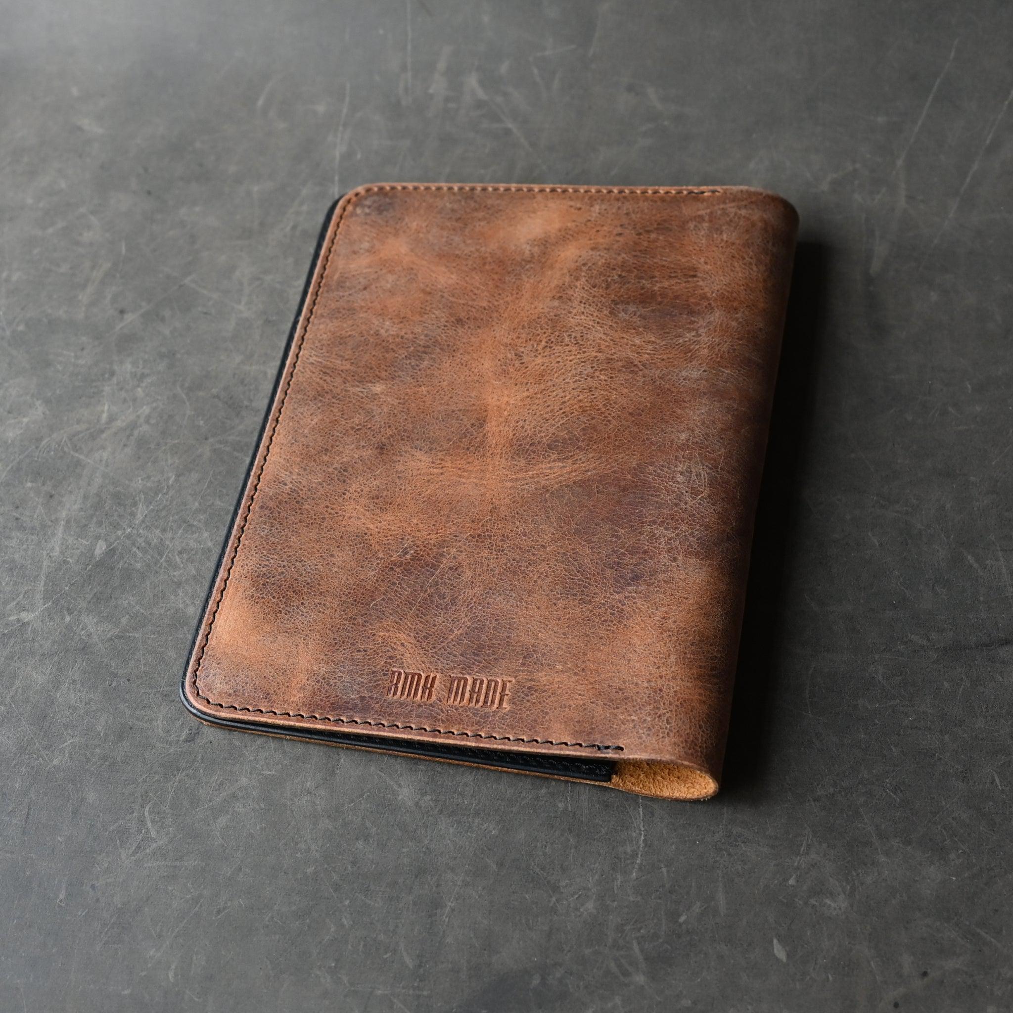 Ready To Ship! A5 Leather Notebook Cover Crazy Horse Bronco