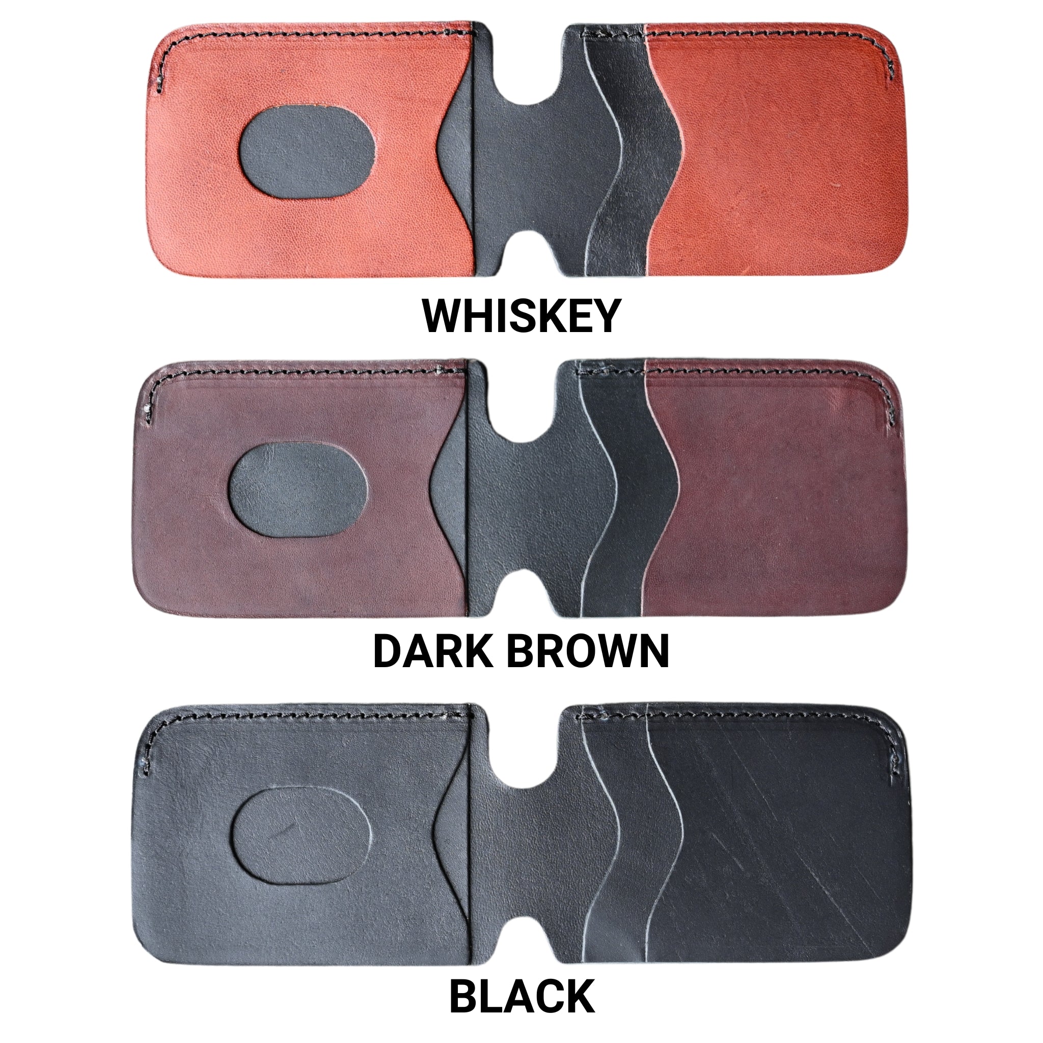 Red Deer Minimalist Bifold Wallet