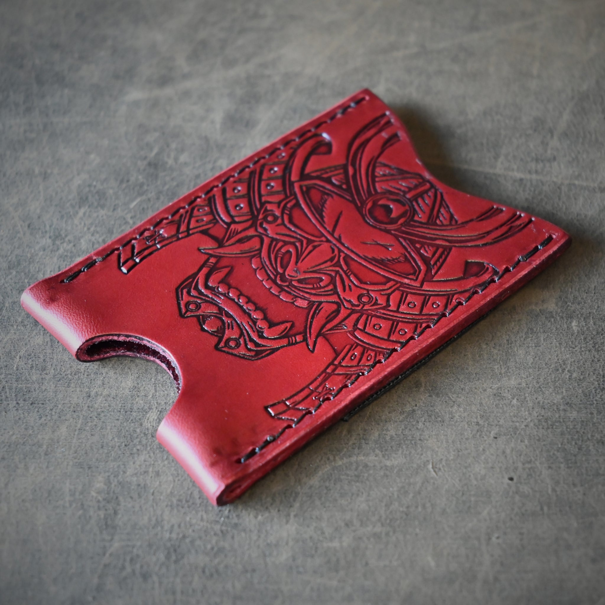 Samurai Mask Original Minimalist Wallet