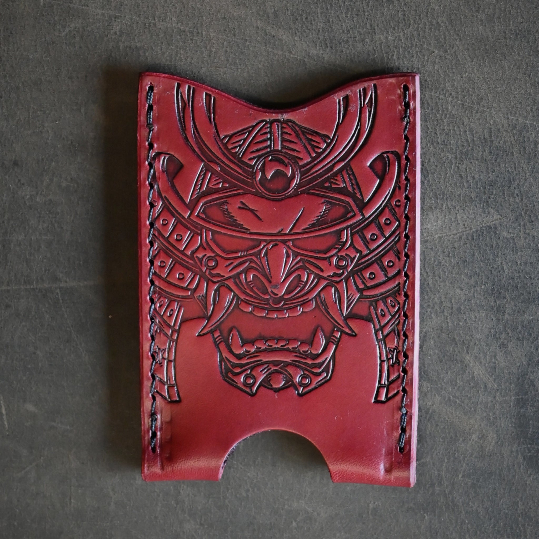Samurai Mask Original Minimalist Wallet