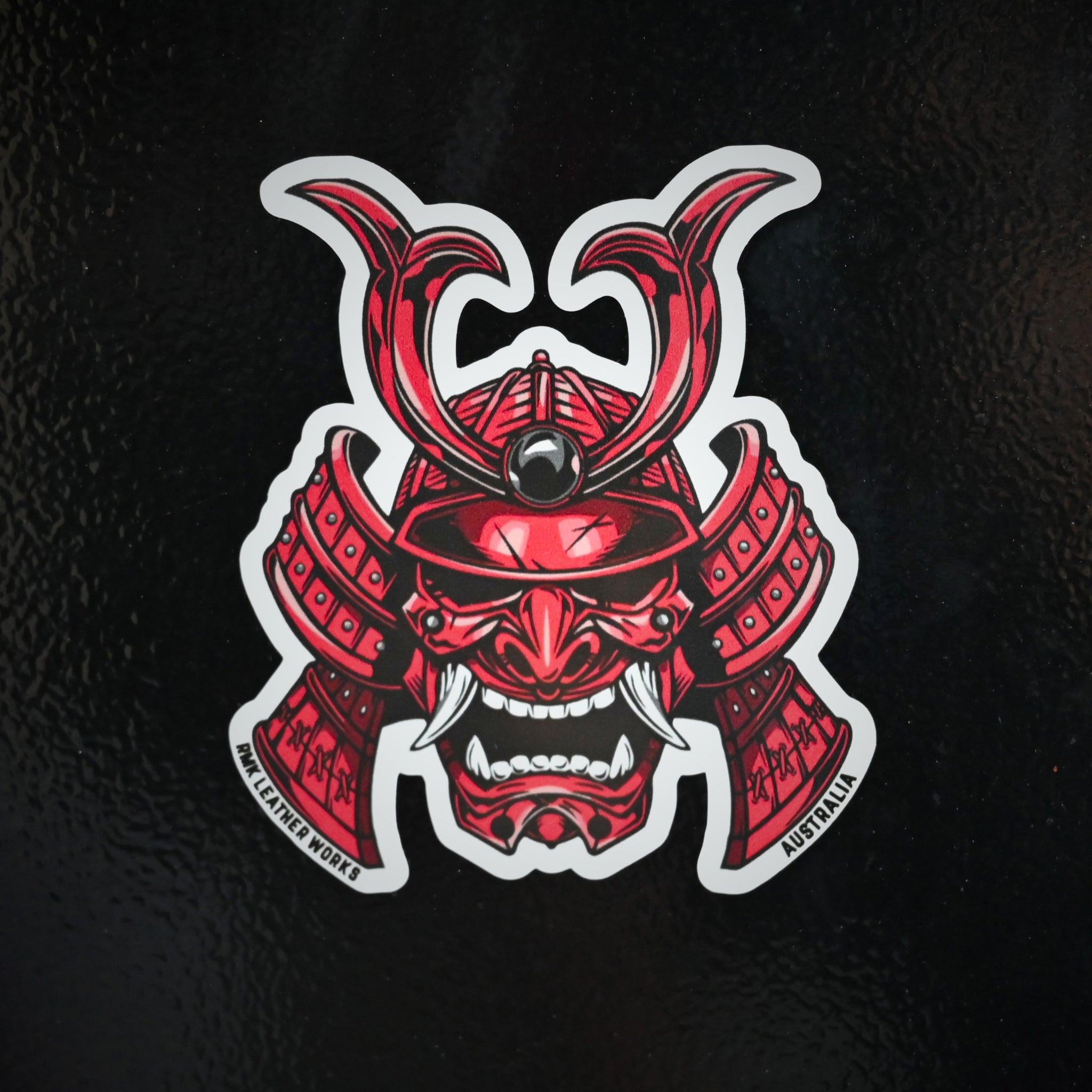 Samurai Mask Sticker
