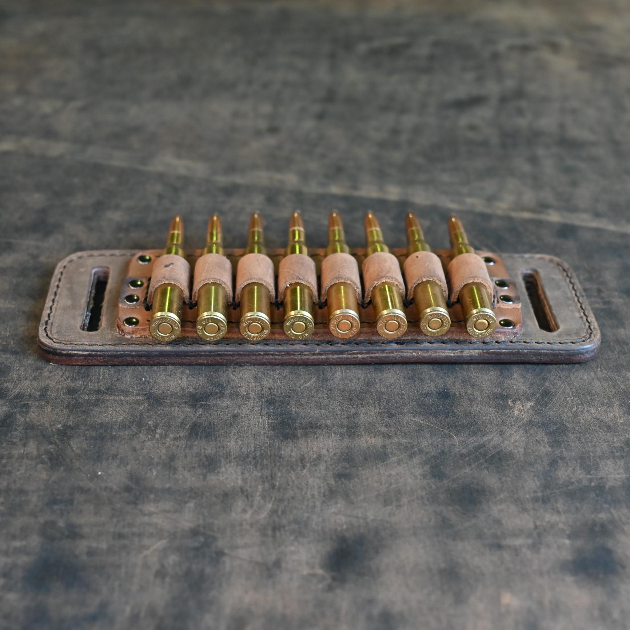 Leather Ammo Belt Slide