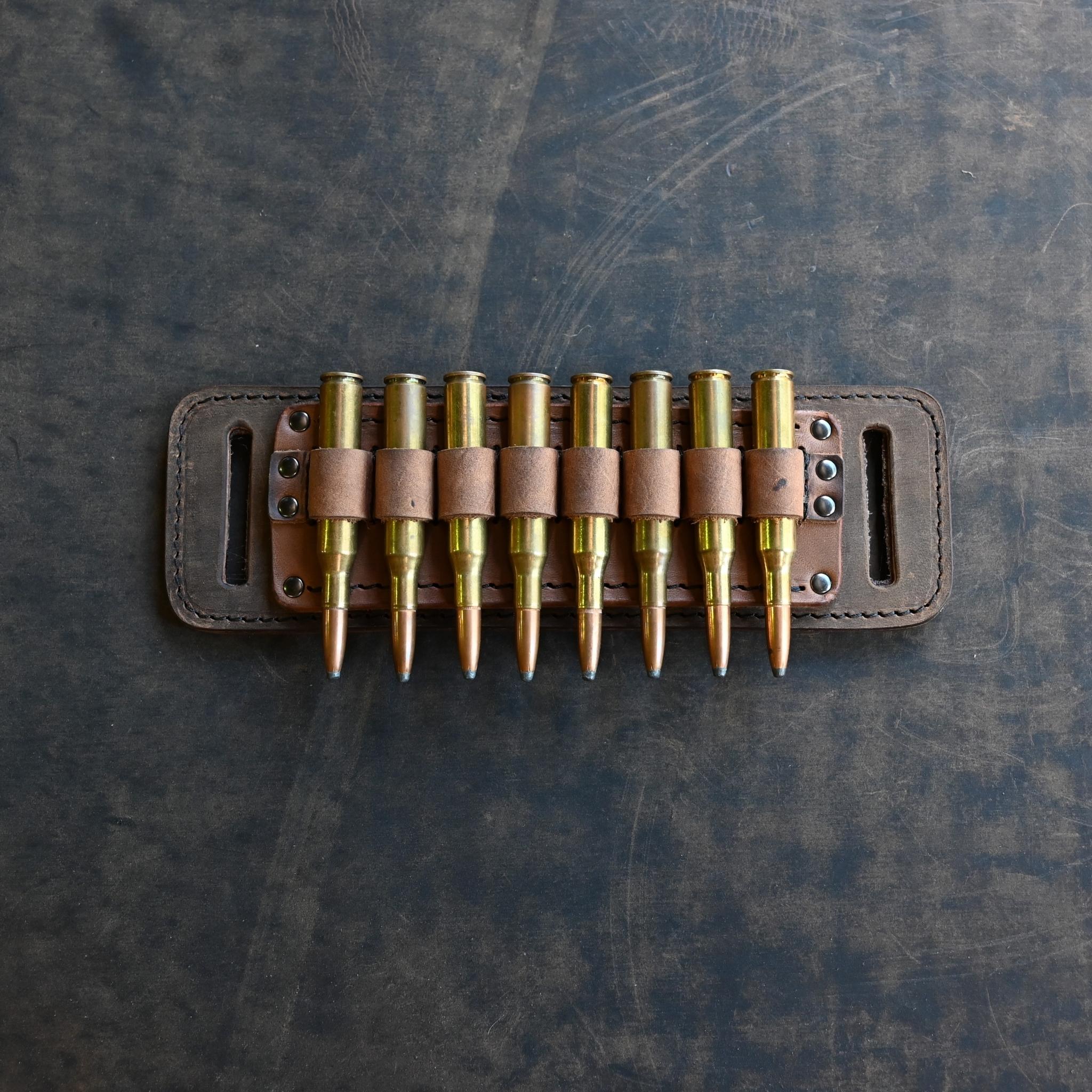 Leather Ammo Belt Slide