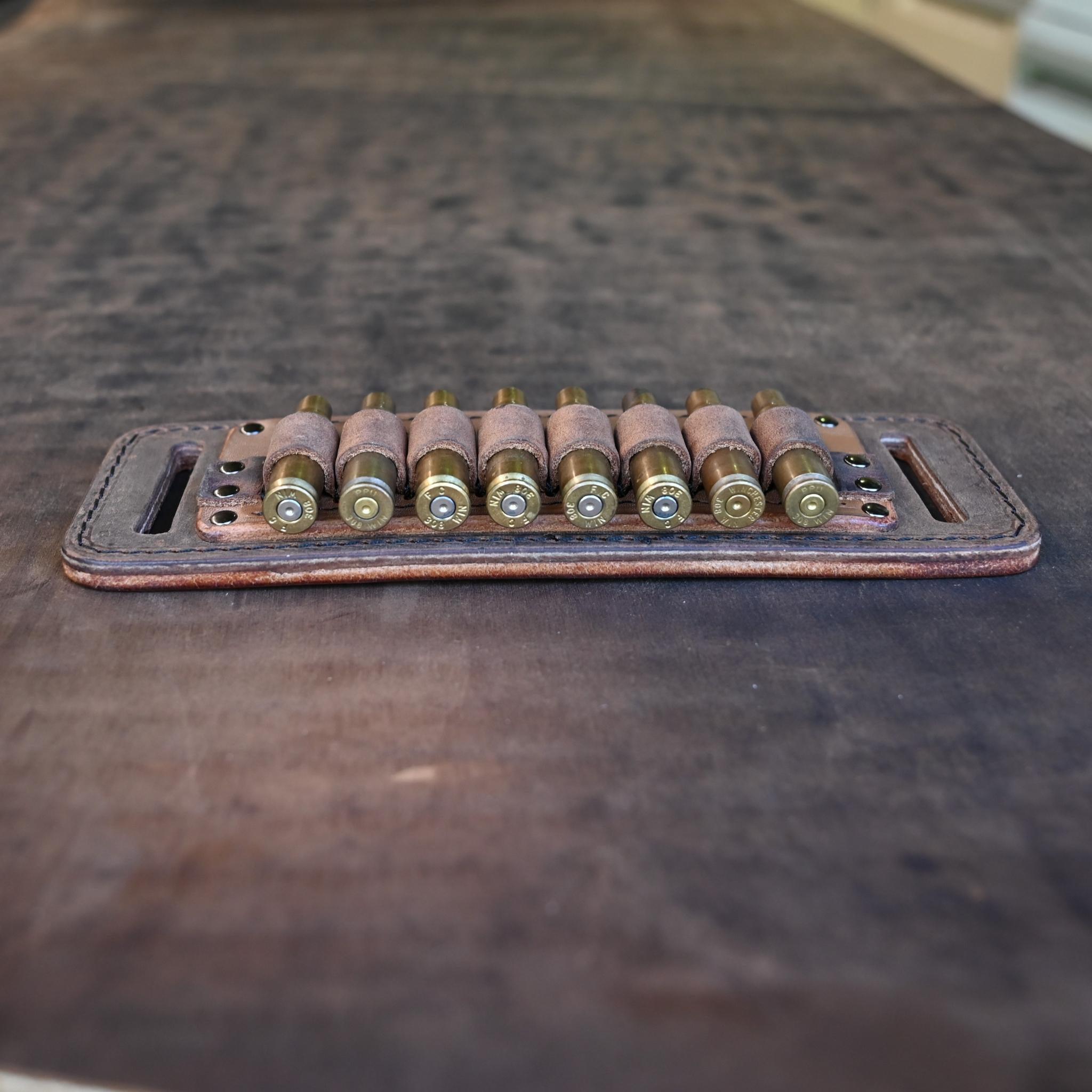 Leather Ammo Belt Slide