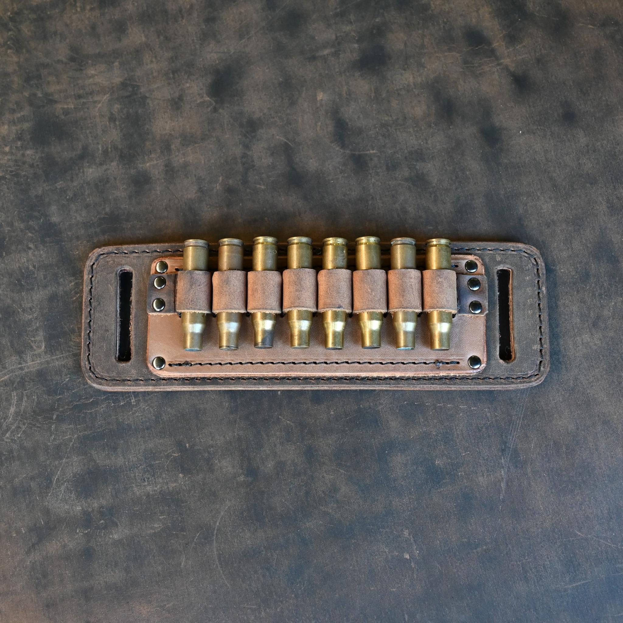 Leather Ammo Belt Slide