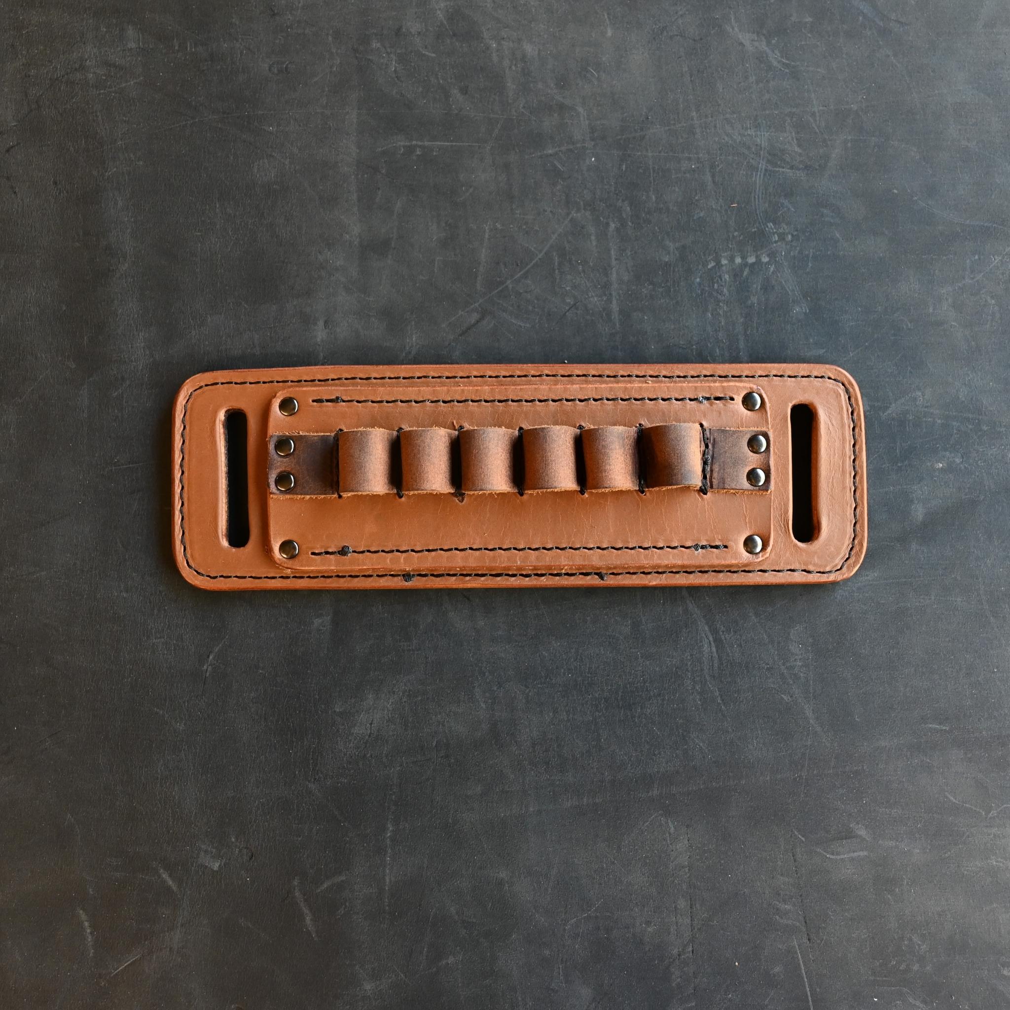 Leather Ammo Belt Slide