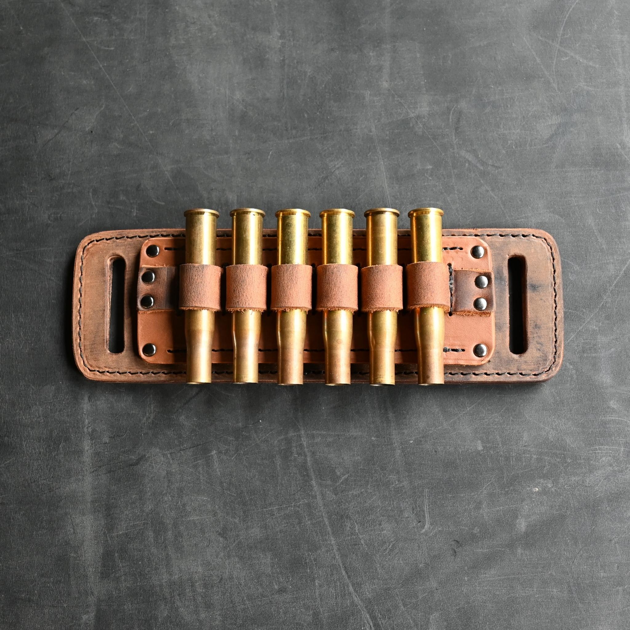 Leather Ammo Belt Slide
