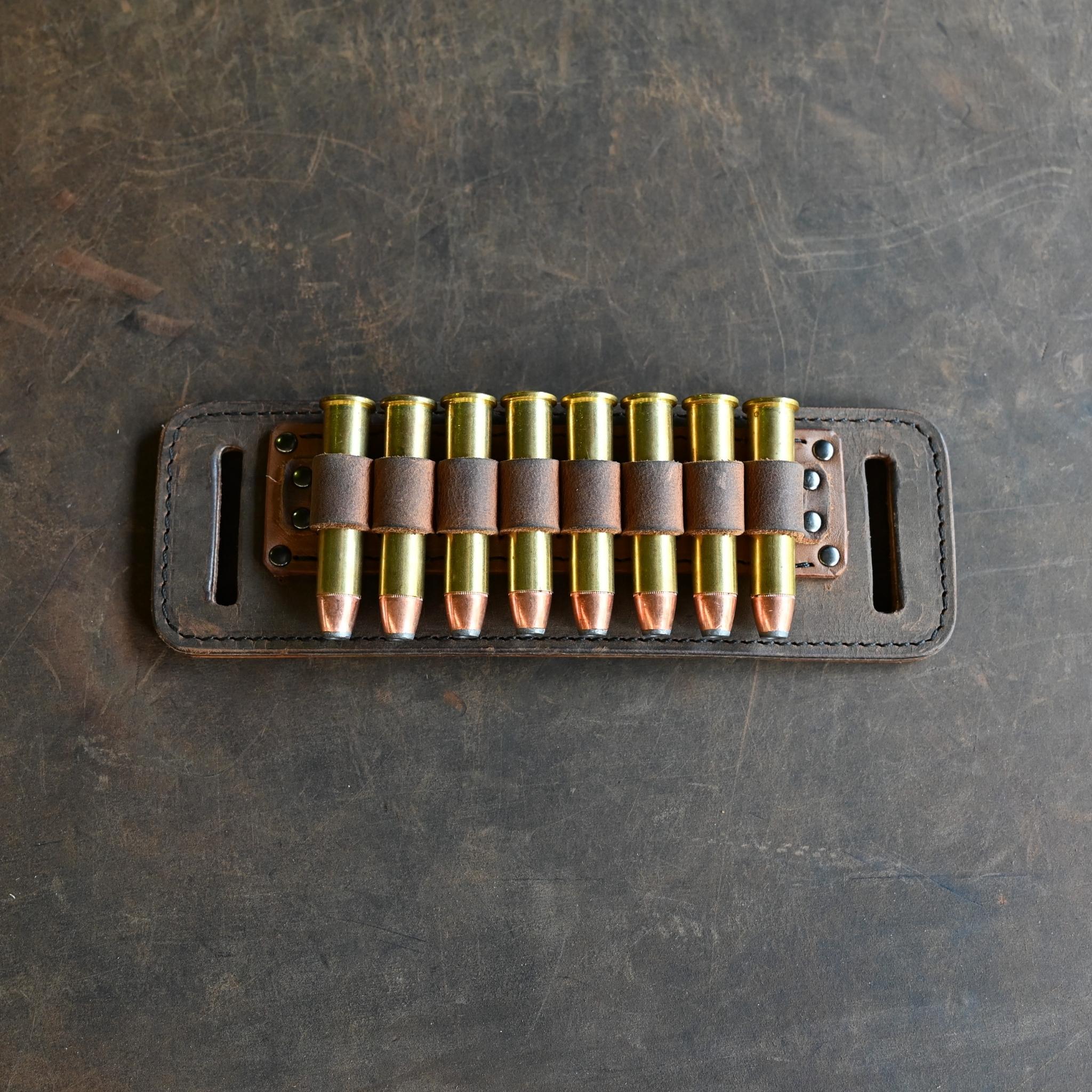 Leather Ammo Belt Slide
