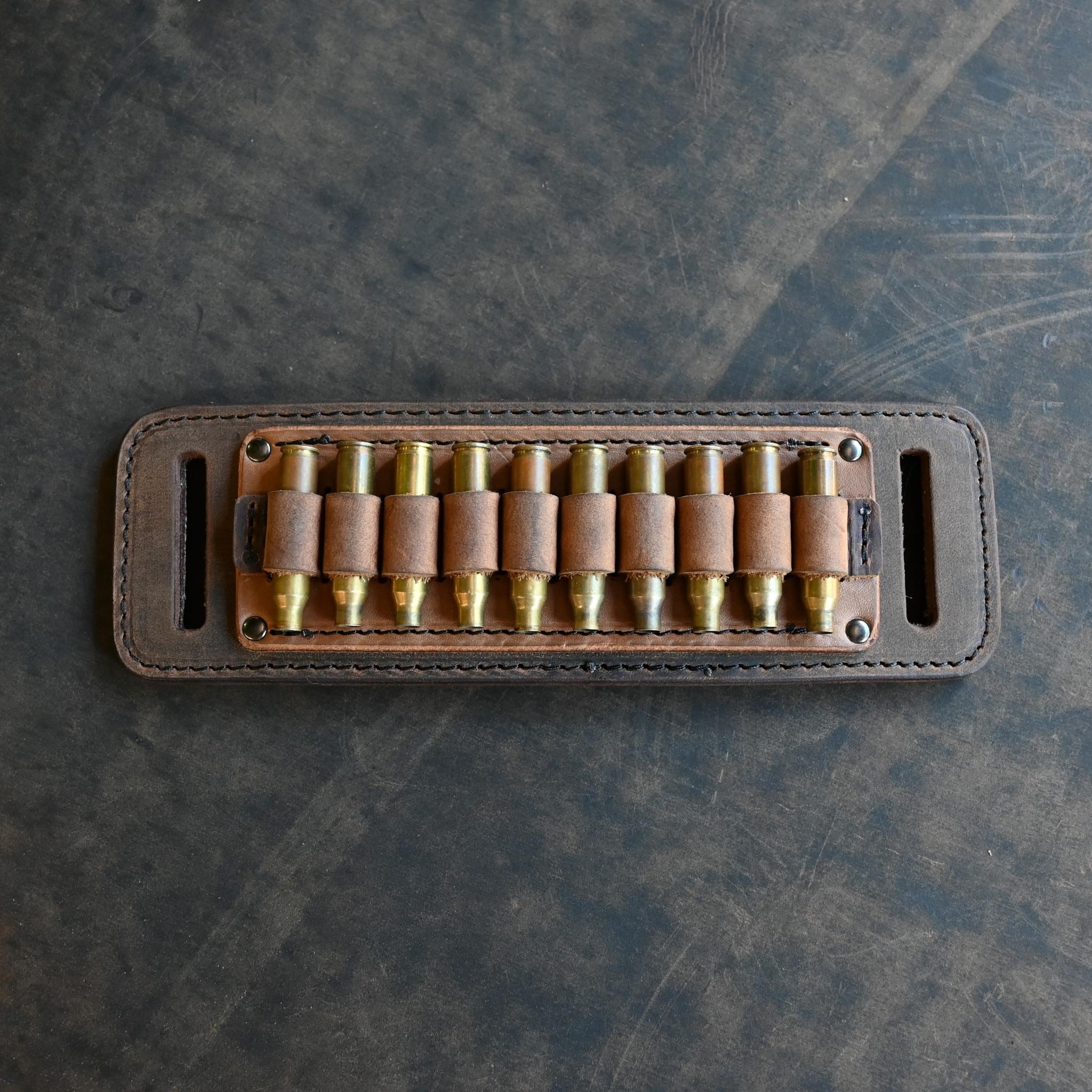 Leather Ammo Belt Slide