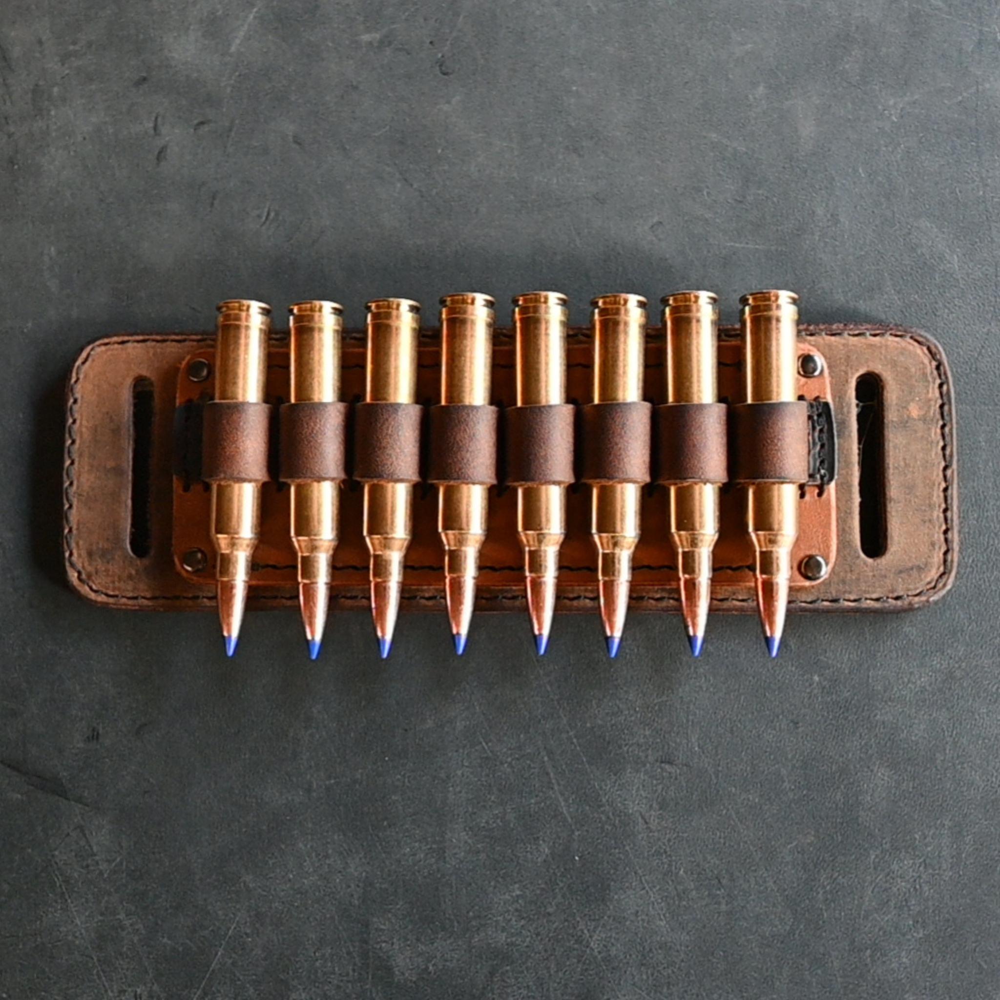 Leather Ammo Belt Slide