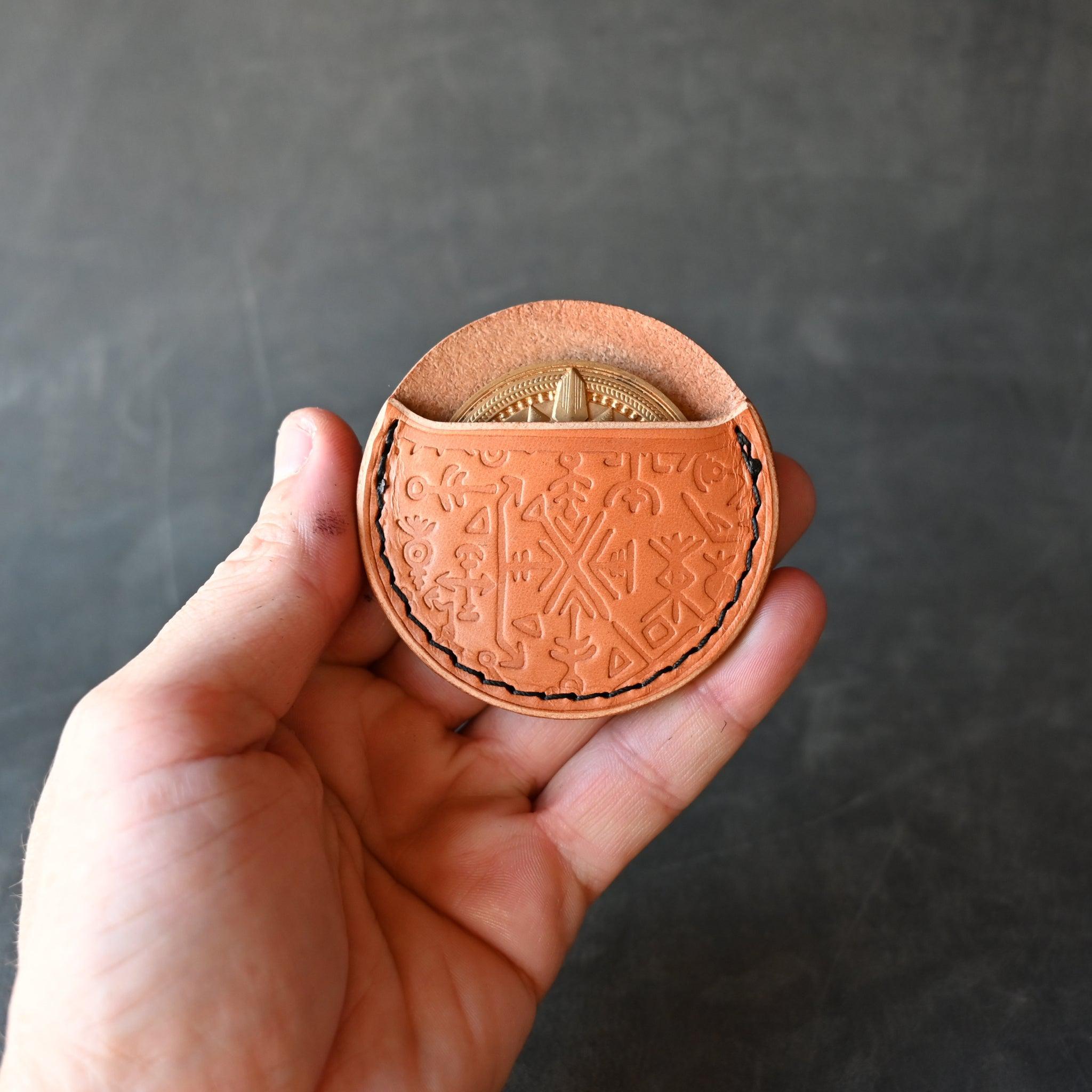 Leather Coin Slips