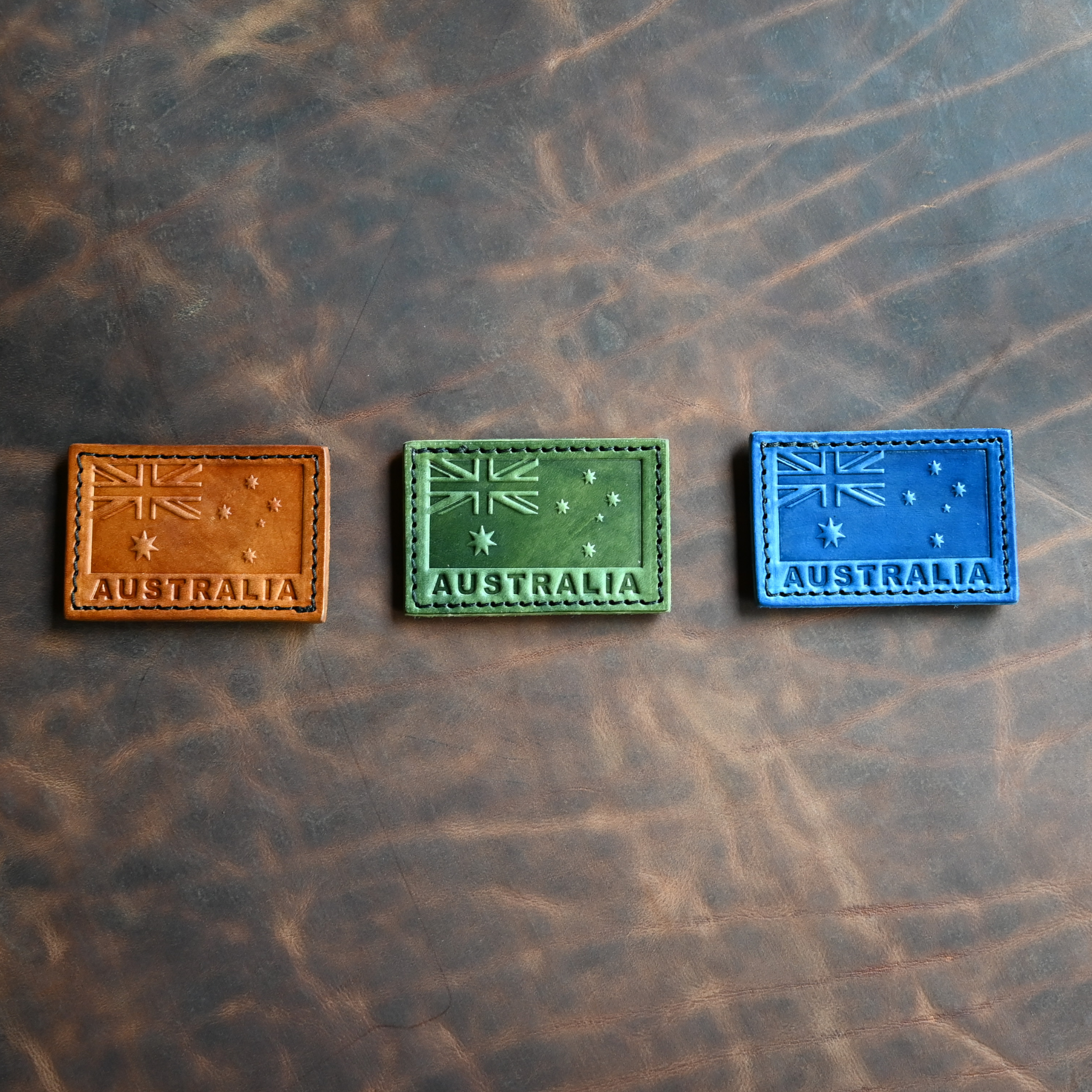 RMK Australian National Flag Leather Patch