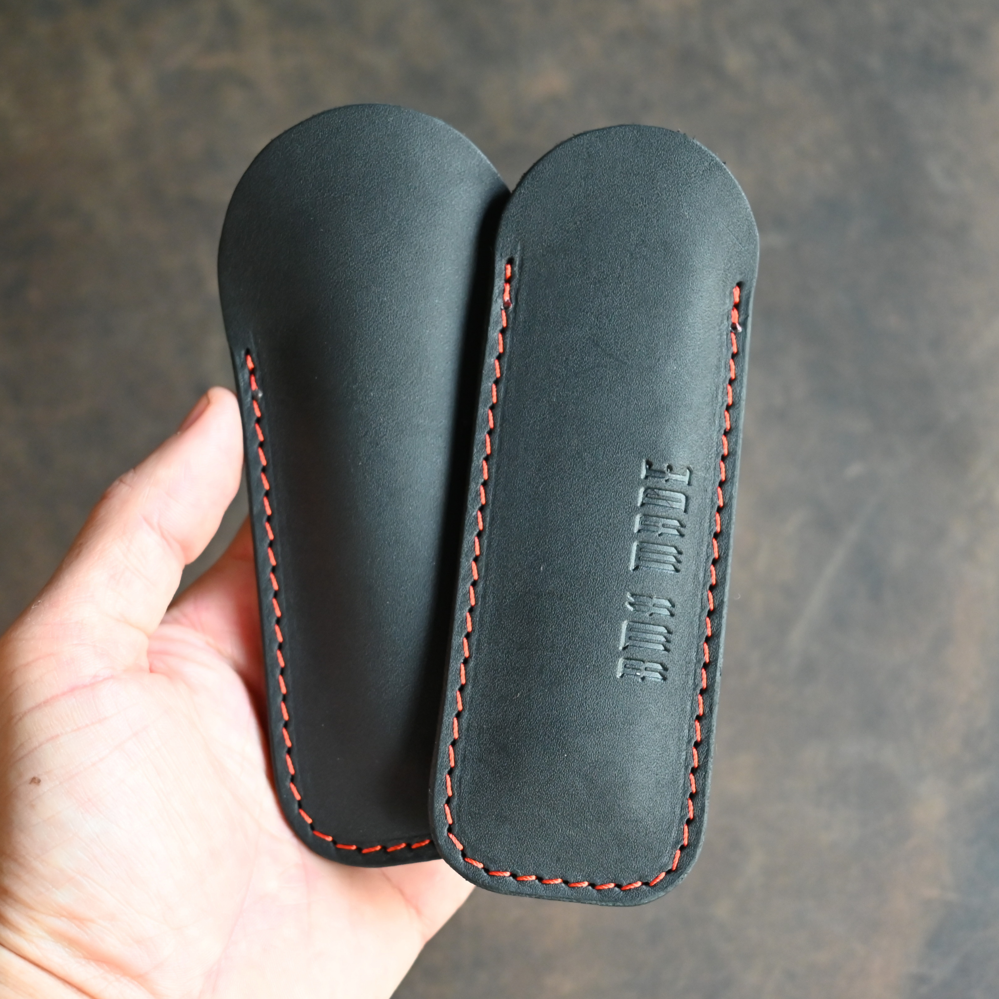 RMK EDC Pocket Slip Black w/ Orange Thread