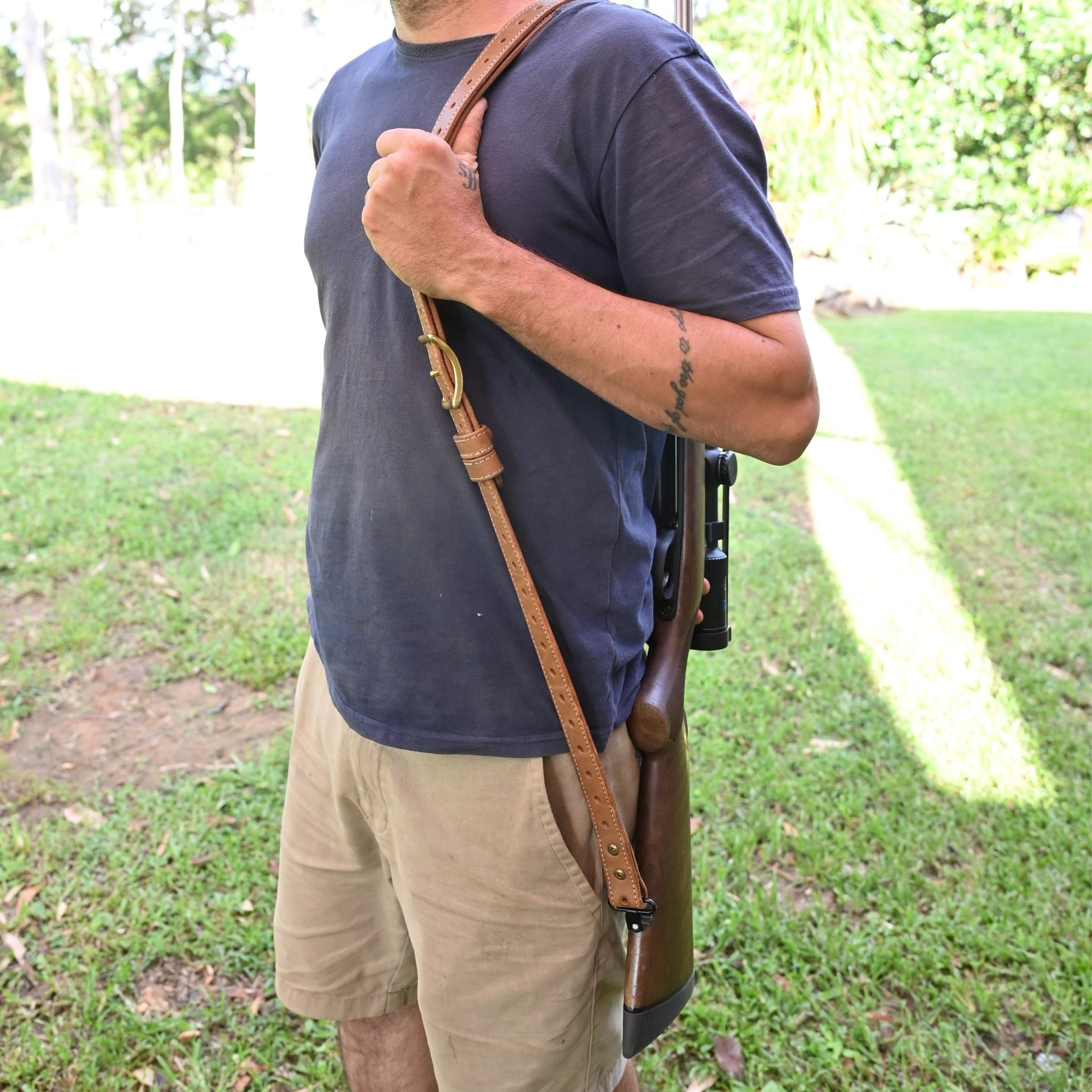 RMK Leather Rifle Sling
